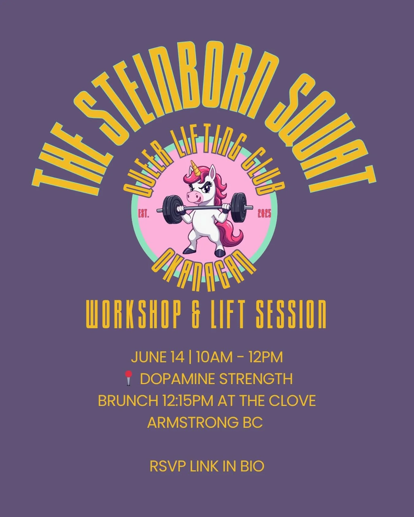 Probably one of the most unique movements I&rsquo;ve seen (though never in person . . . YET!).

The Steinborn Squat 🏋️

This session will be facilitated by one of our founding members, Etienne (he/him). 

Etienne is fascinated by weird, historical l