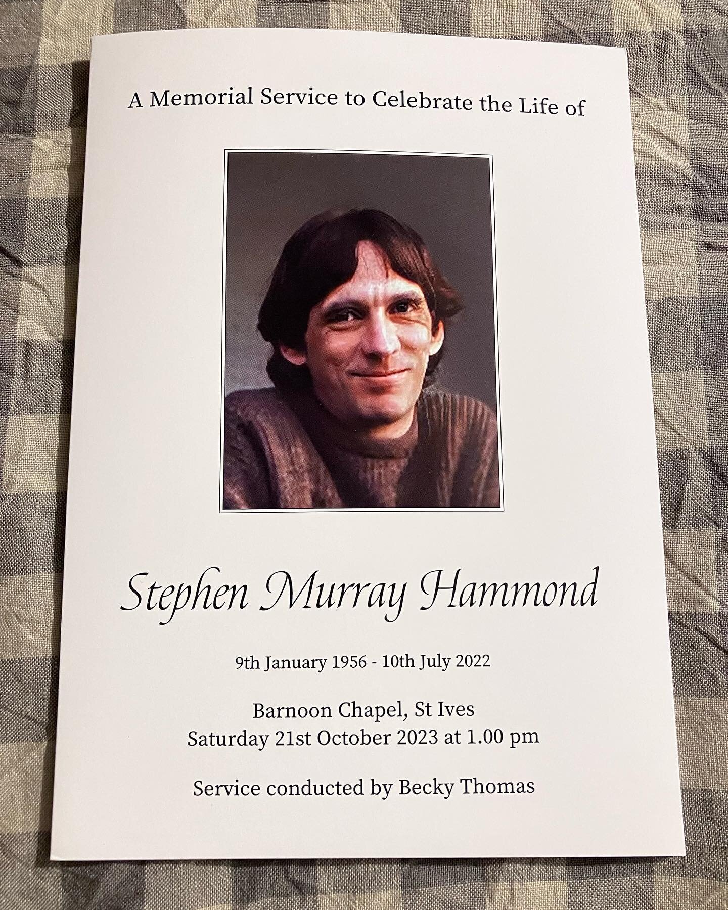 We had a wonderful memorial in a lovely location overlooking Porthmeor Beach to commemorate Stephen&rsquo;s life and legacy. It was great to meet friends from Cambridge and Cornwall who all had their own stories about his intelligence, curiosity and 