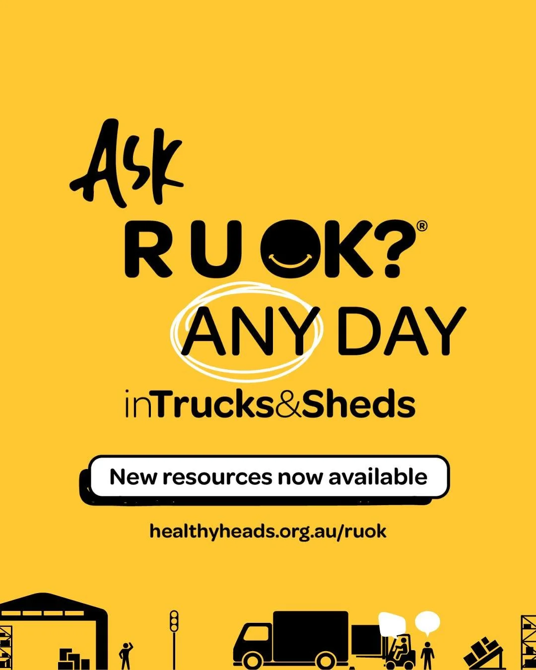 With rising costs and fuel pressures hitting the industry hard, it&rsquo;s a tough time for many in ag and transport. Isolation is often part of the job, but it shouldn't be faced alone.

Tuesday 12 May is the R U OK? in Trucks &amp; Sheds Day of Act