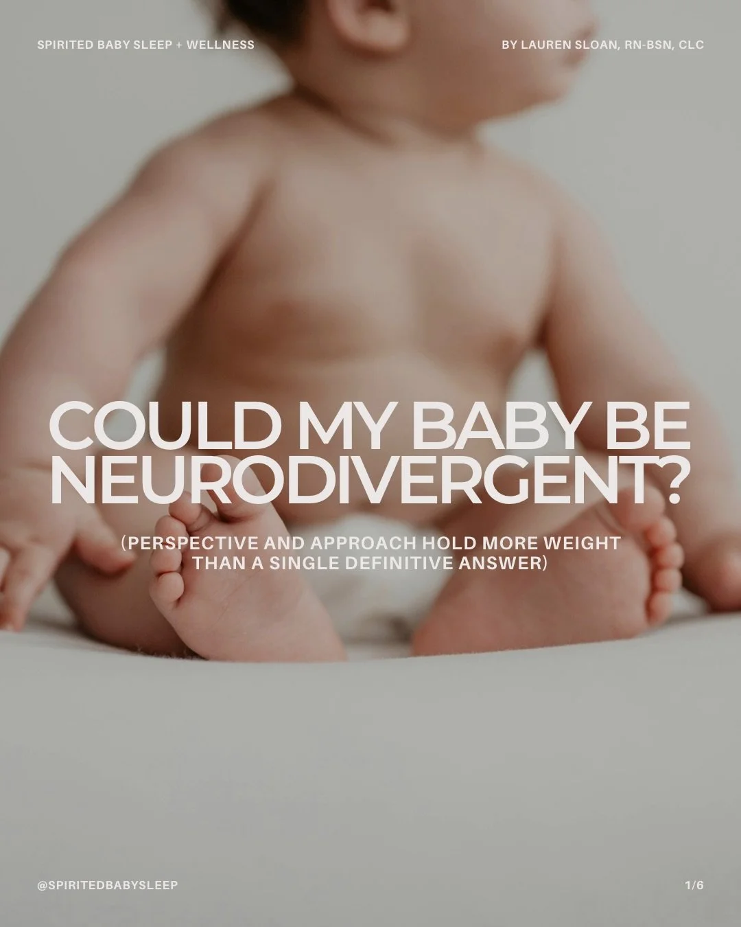 If you&rsquo;re asking this question, you&rsquo;re already attuned to your baby.

The full article walks you through how to think about sensitivity, rigidity, regulation, and nervous system flexibility without jumping to conclusions&mdash;or dismissi