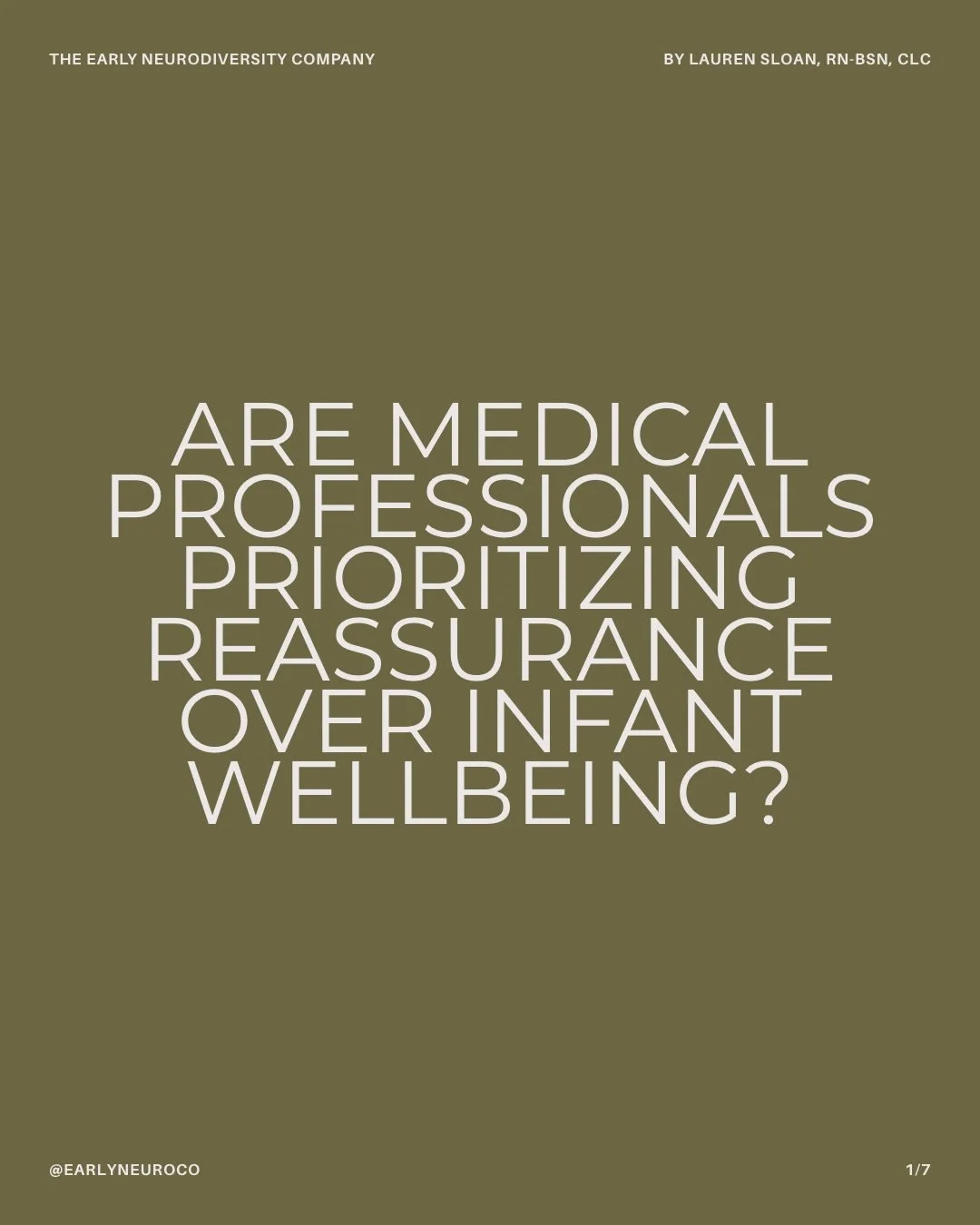 When I work with families, we spend a significant amount of time on preparation that shouldn&rsquo;t be necessary.

We review research.
We go over patterns and observations.
We build advocacy language.

We meet before appointments with pediatricians,