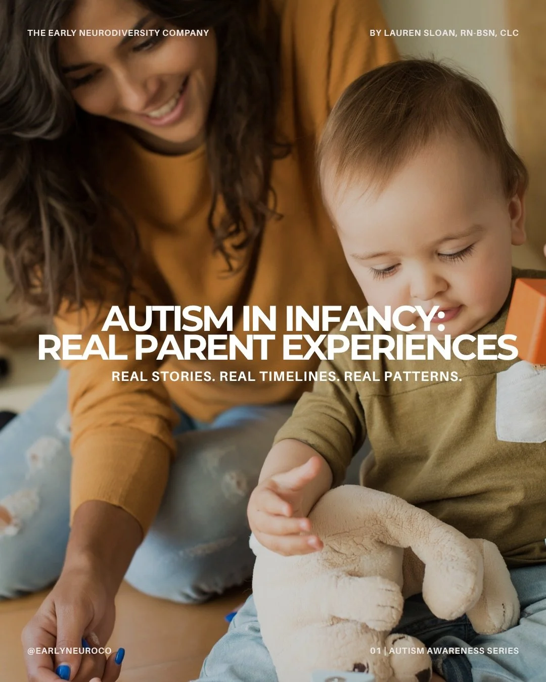 This is the first post in a series sharing real parent experiences of what autism can look like in infancy.

There is no single way autism presents early on. These experiences can vary significantly from one baby to another. What ties them together i