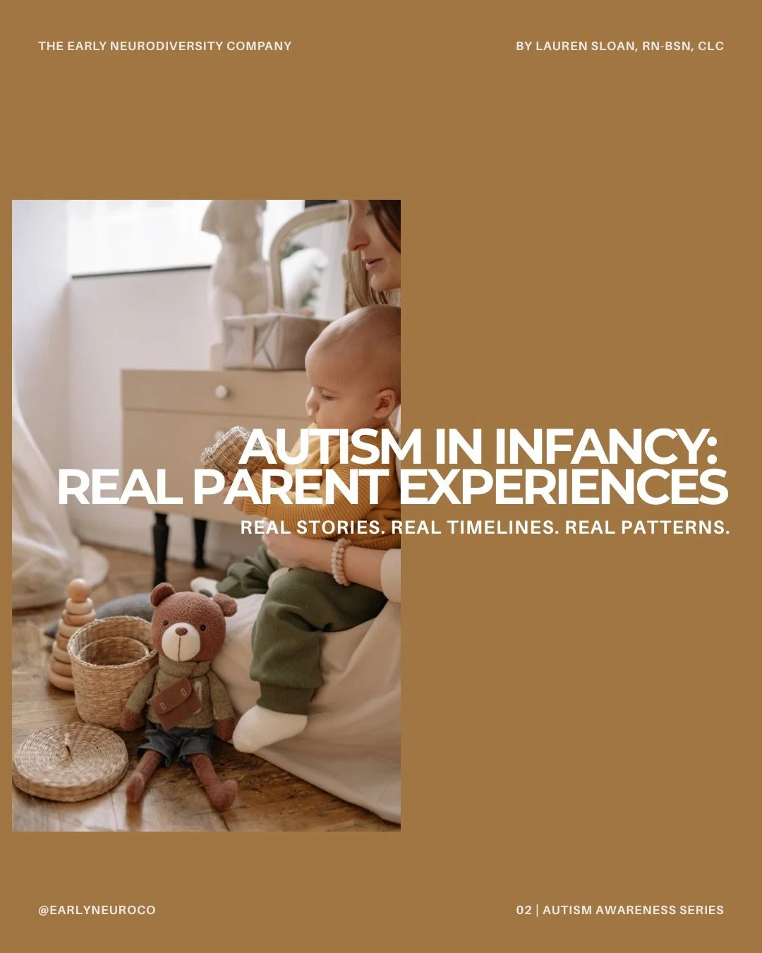 Signs of autism in infancy often present differently. 

This is one family&rsquo;s experience.

This is not a checklist or a diagnostic tool&mdash;but a look at very real patterns noticed early by parents. Patterns that when looked at in isolation, a