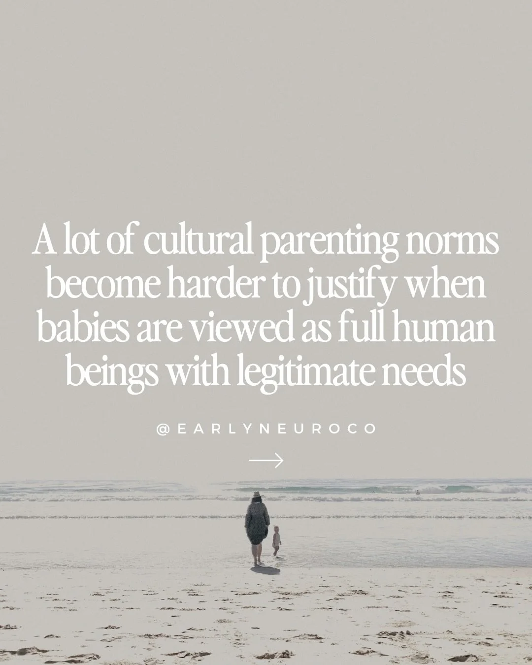 The answer to unsupported motherhood cannot continue to be conditioning our children.