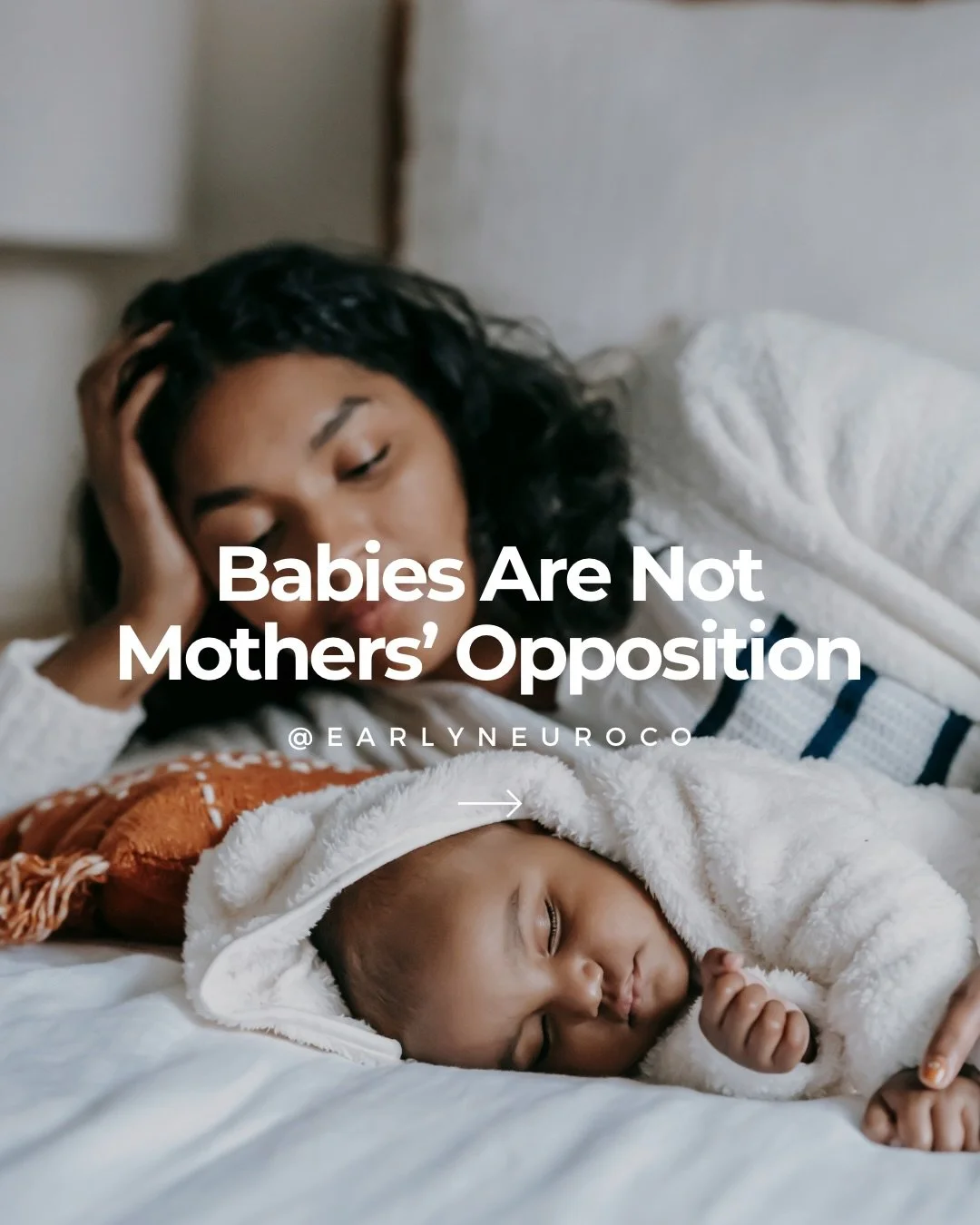 Do not let anyone convince you that naming, responding to, or advocating for your baby&rsquo;s needs somehow diminishes your own.

The more we understand about infant development, attachment, nervous system regulation, and the biological needs of bab