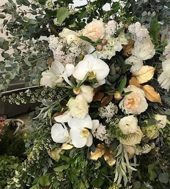 Sympathy Celebration of life flowers.