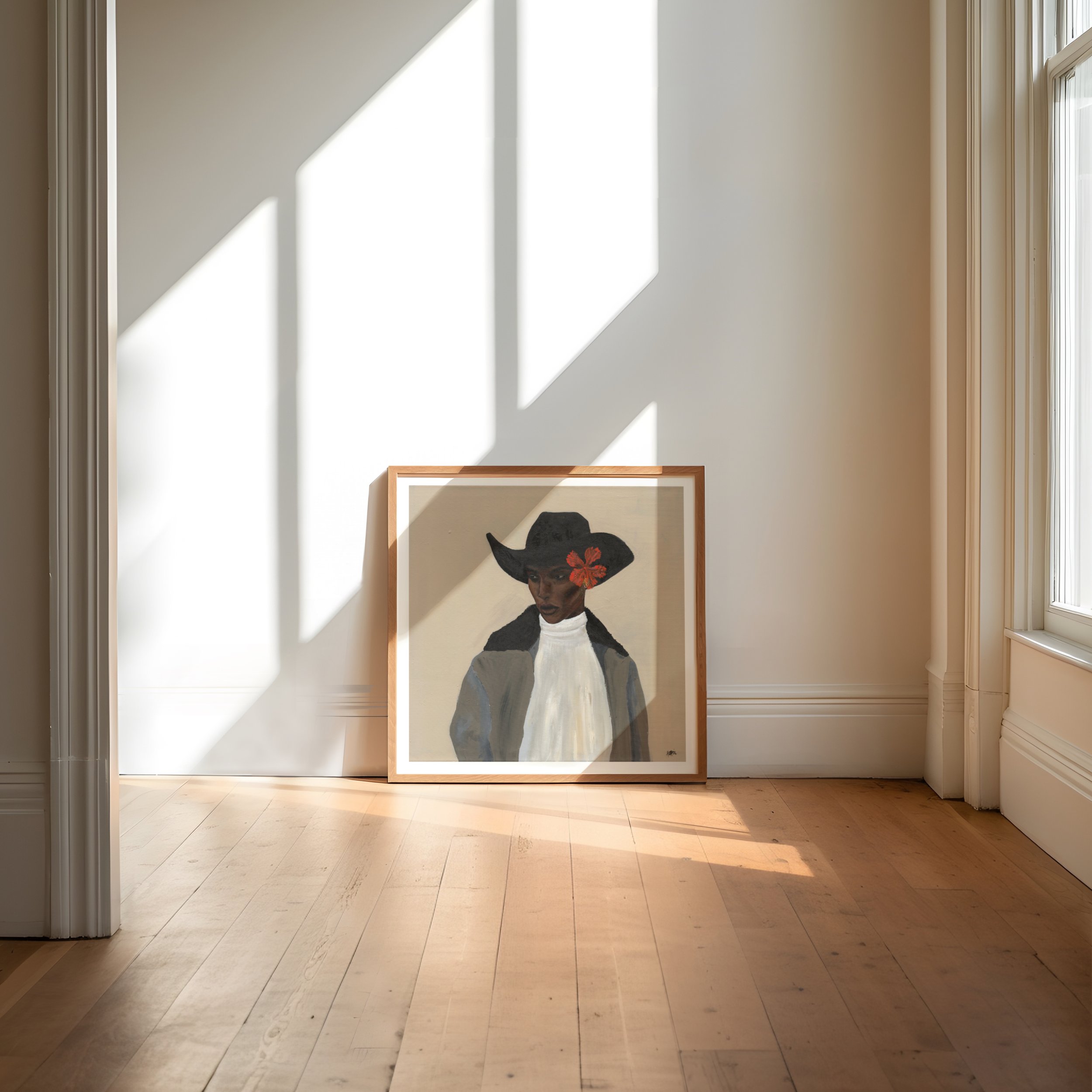 ‘Girl with the Hibiscus’