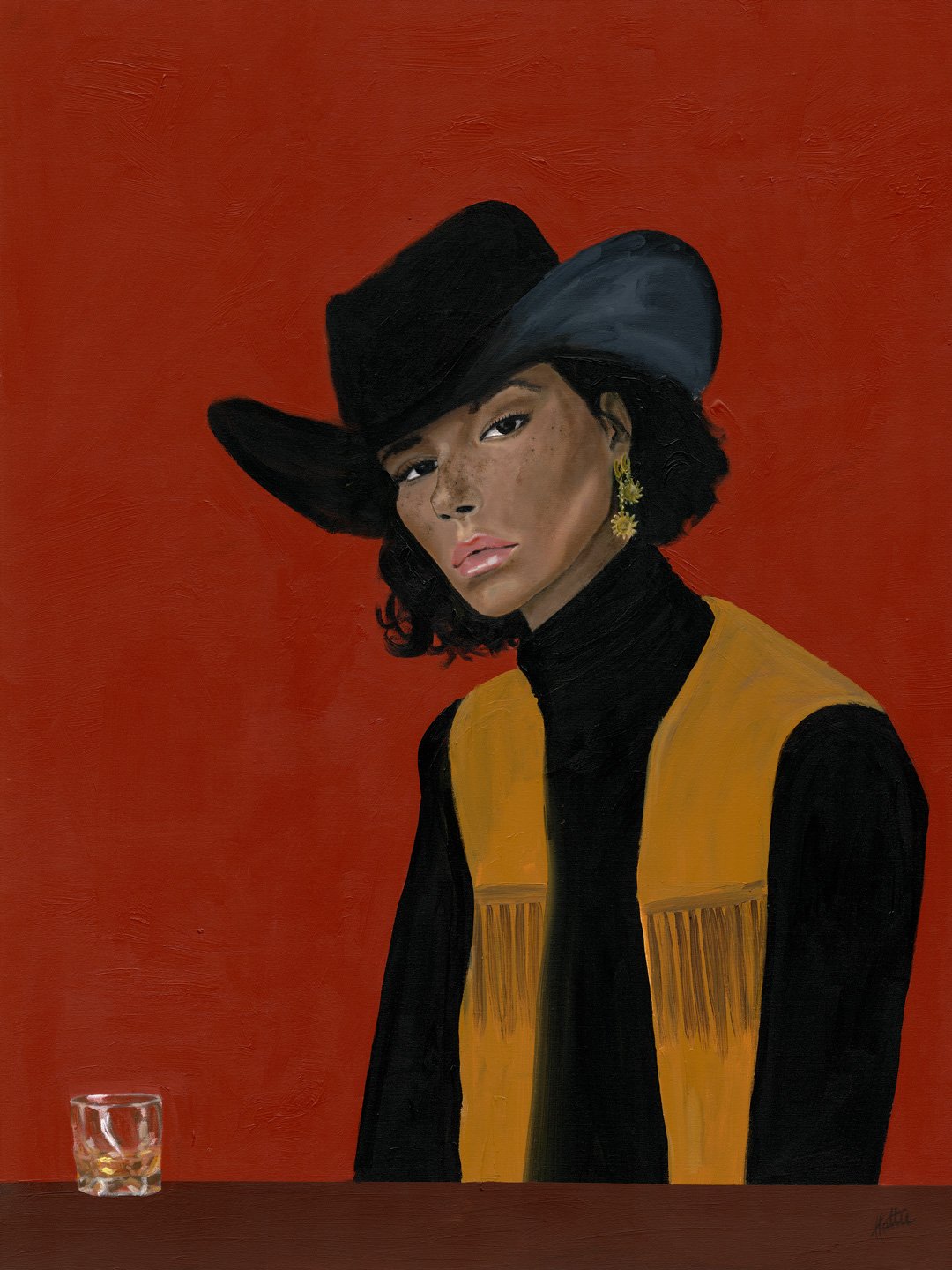 Cowgirl with a wiskey neat.jpg