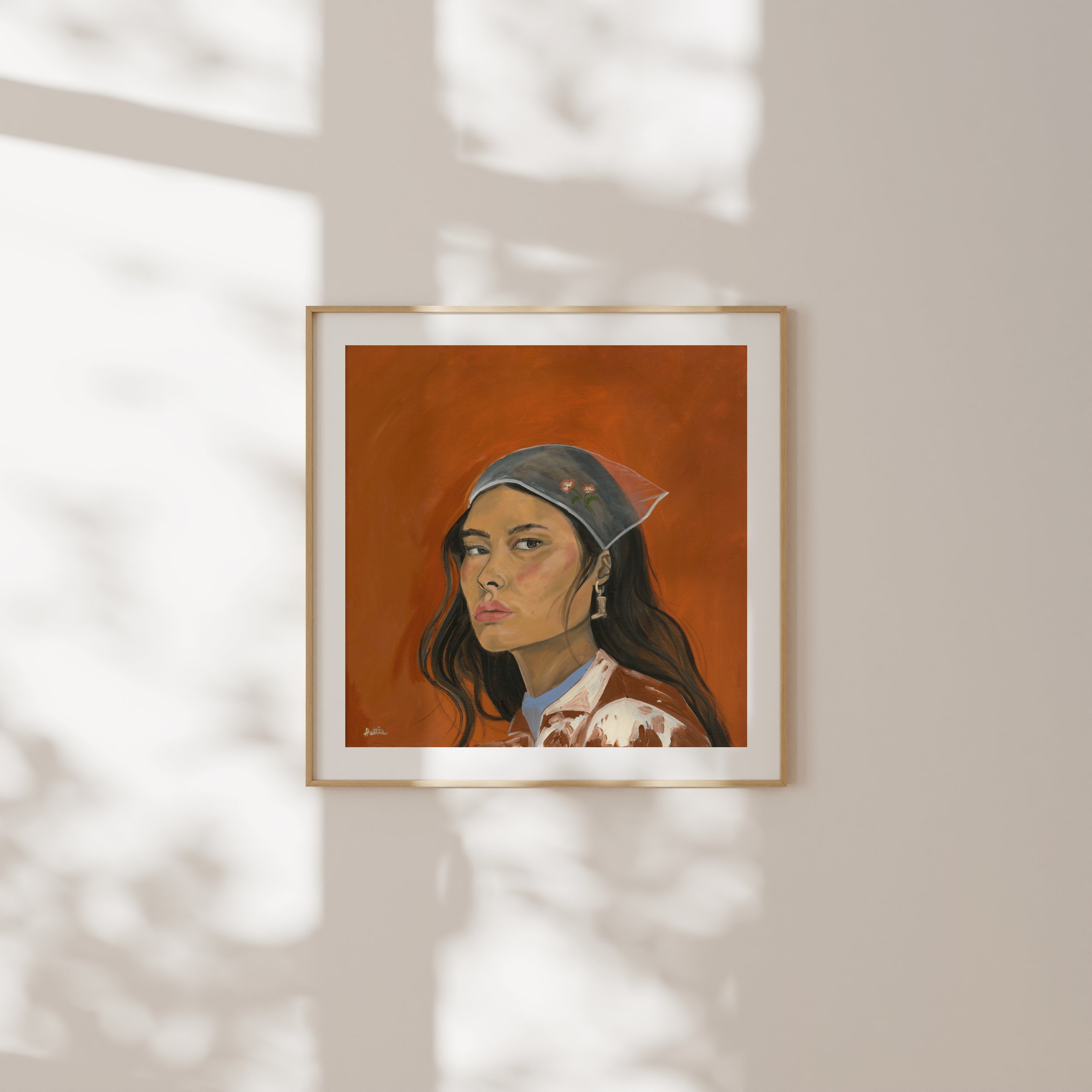 Cowgirl with the Golden Boots