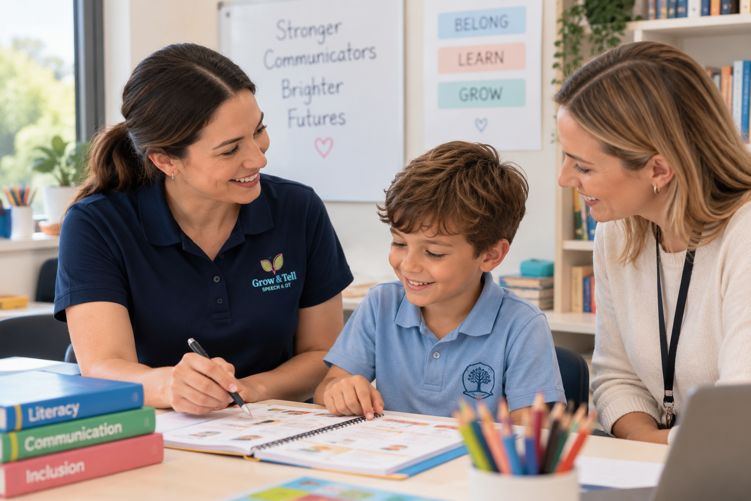Speech therapy at school