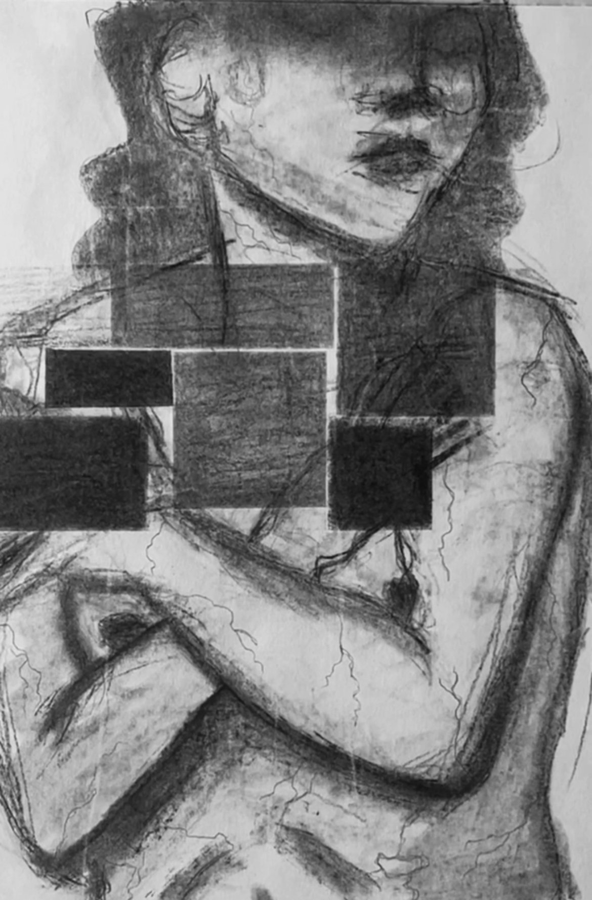 Untitled: Closure (2023)
Charcoal on Drawing Paper
11" x 8"