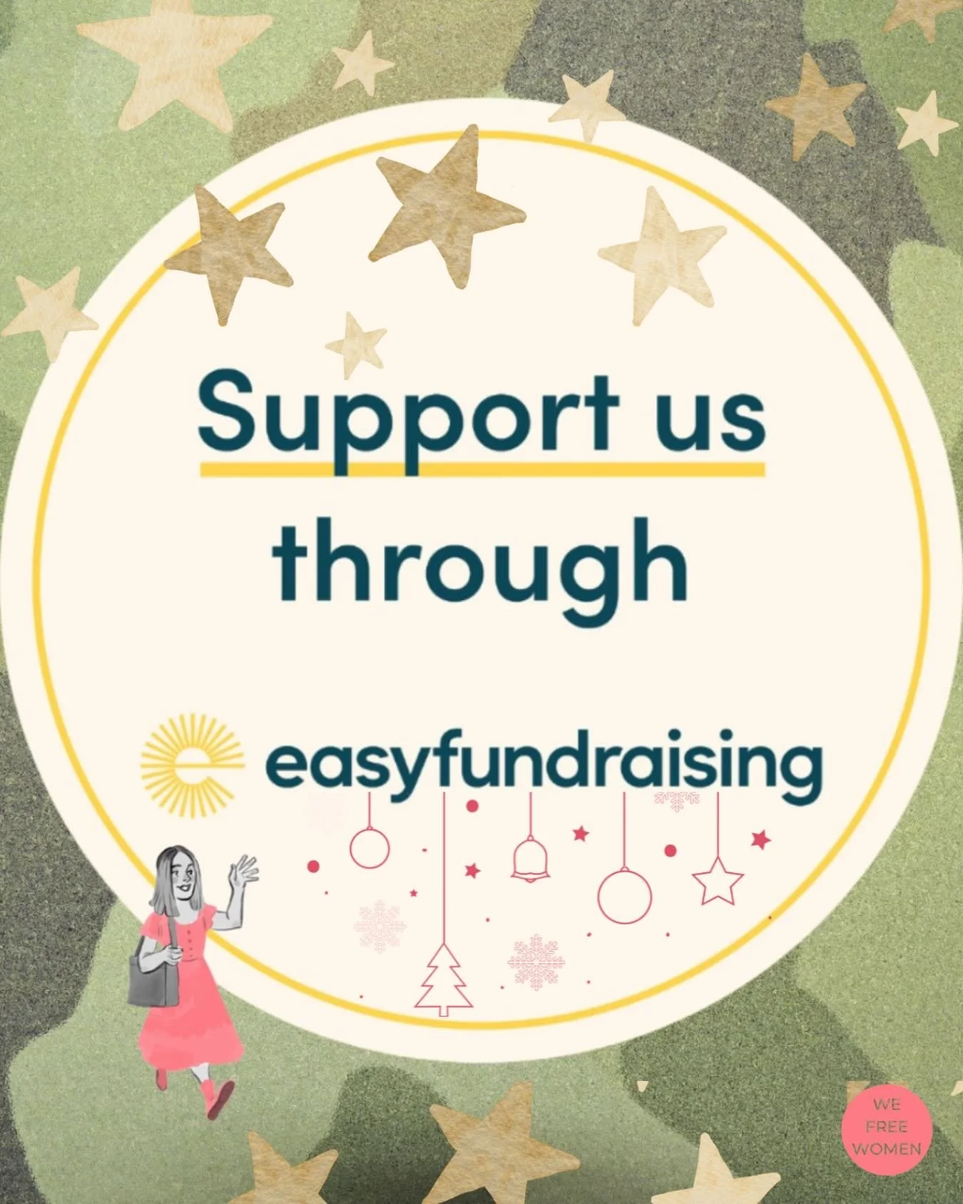 A huge thank you to everyone already raising free donations for We Free Women every time you shop online!  You can join in too and it&rsquo;s easy!

Sign up to support We Free Women this Christmas 🎄 and the rest of the year via #easyfundraising (lin