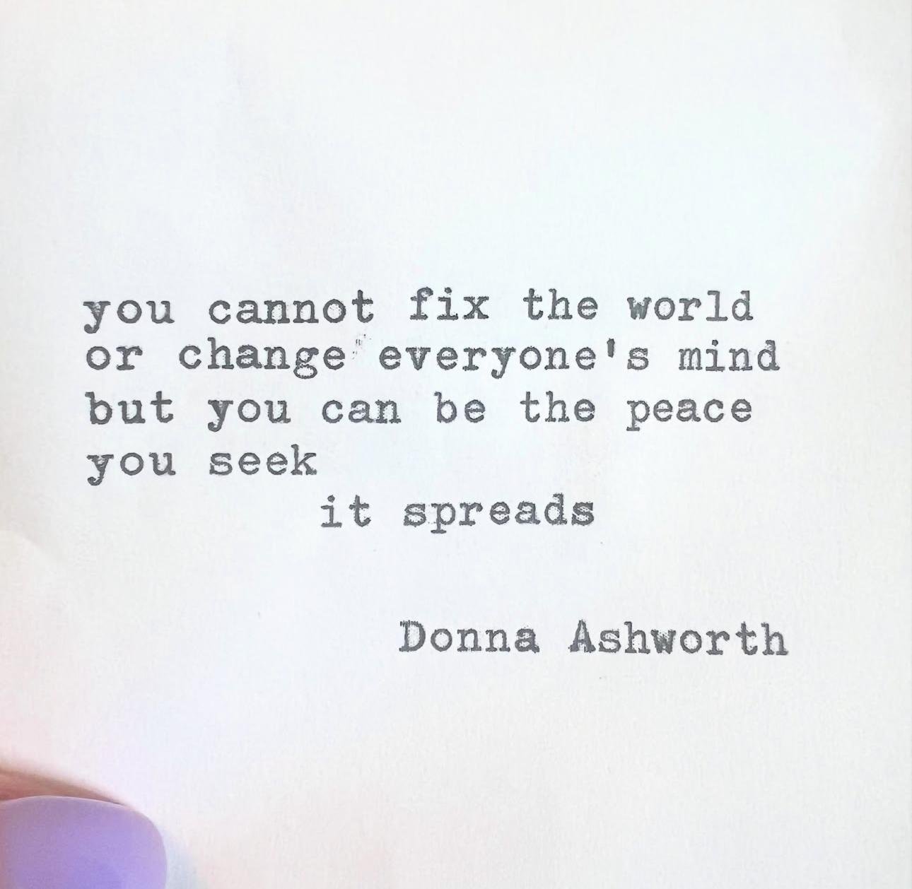 Monday Motivation from @donnaashworthwords ❤

Let this be your reminder today:
You&rsquo;re not here to carry the weight of the world.
You&rsquo;re here to anchor calm.
To breathe gentleness into the chaos.
To choose softness, even when it&rsquo;s ha