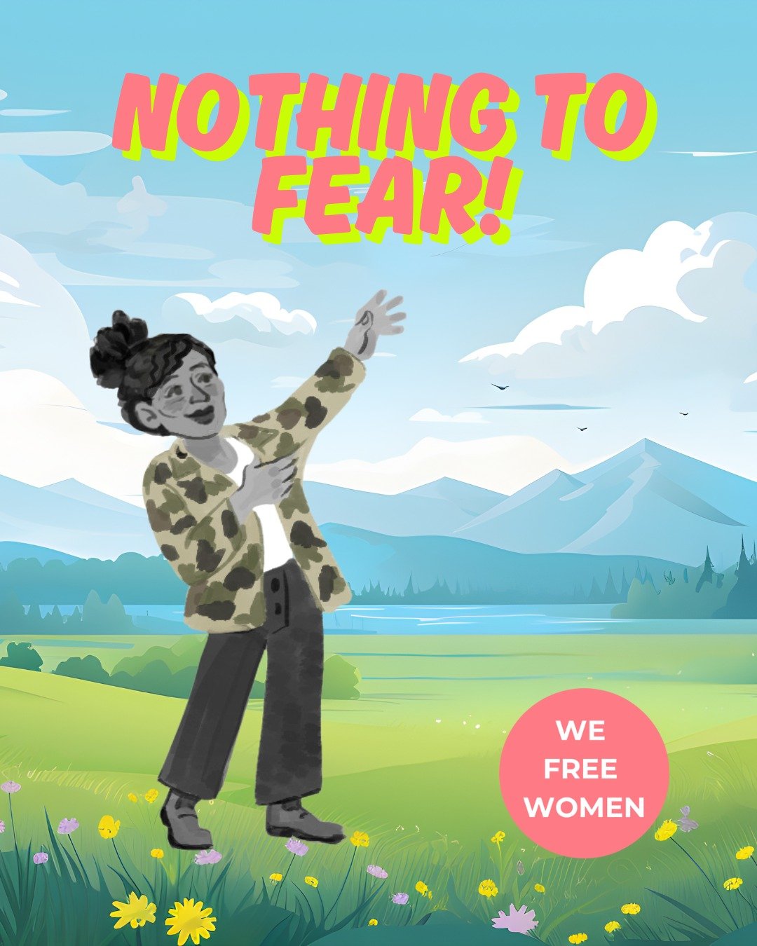 Today is Nothing to Fear Day. But for many of us, fear has been a constant companion.

Fear of not being believed.
Fear of being too much or not enough.
Fear of freedom... because we were taught we didn&rsquo;t deserve it.

But today, we choose somet