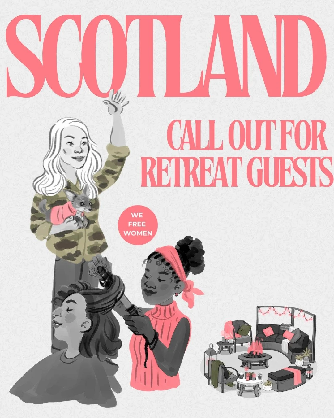 We are coming to SCOTLAND soon to run a residential retreat.

If you live in Scotland - especially in the Ayrshire/ Glasgow area and would like to apply to come along or perhaps you want to nominate a family member or friend please apply via our webs