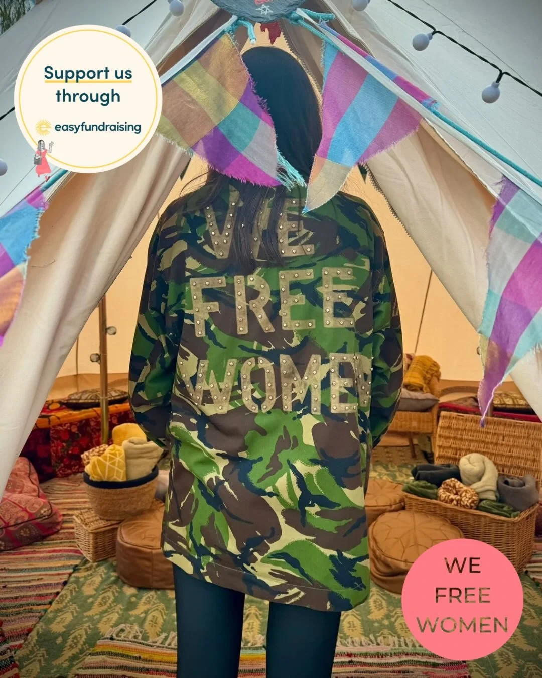 Did you know you can support us for FREE?

By signing up to support We Free Women on #easyfundraising, over 8,000 retailers will donate to us every time you shop online &ndash; at no extra cost to you.

Shop with big names like Sainsbury&rsquo;s, M&a