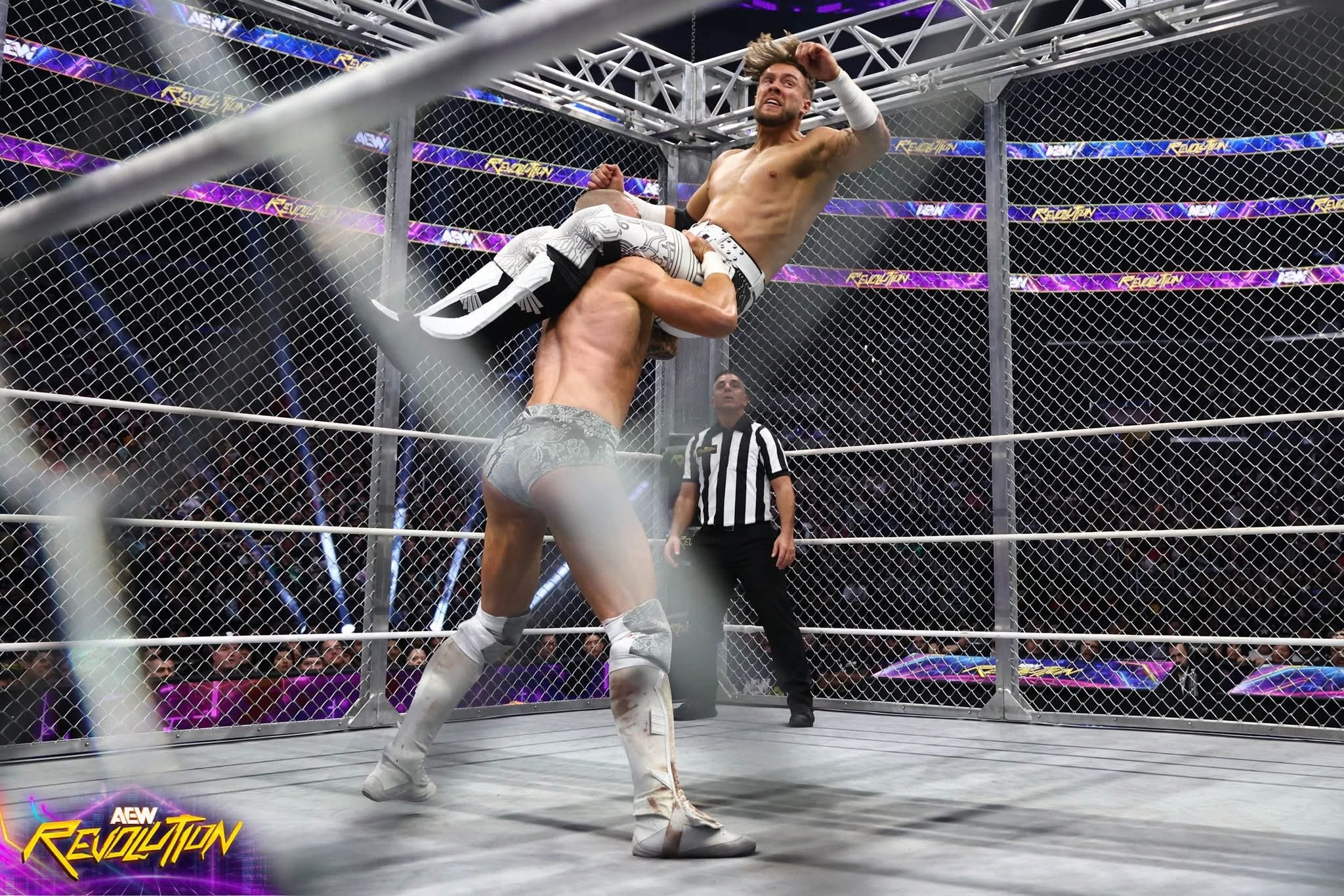 AEW Revolution Steel Cage Match 2025 Review