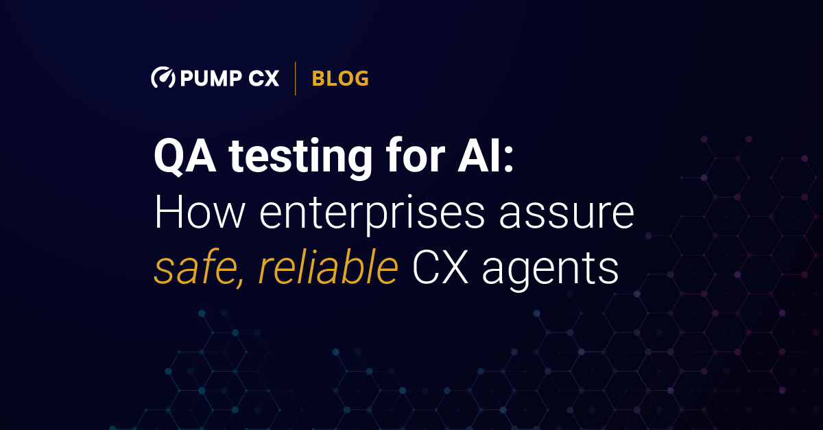 QA testing for AI: How enterprises assure safe, reliable CX agents