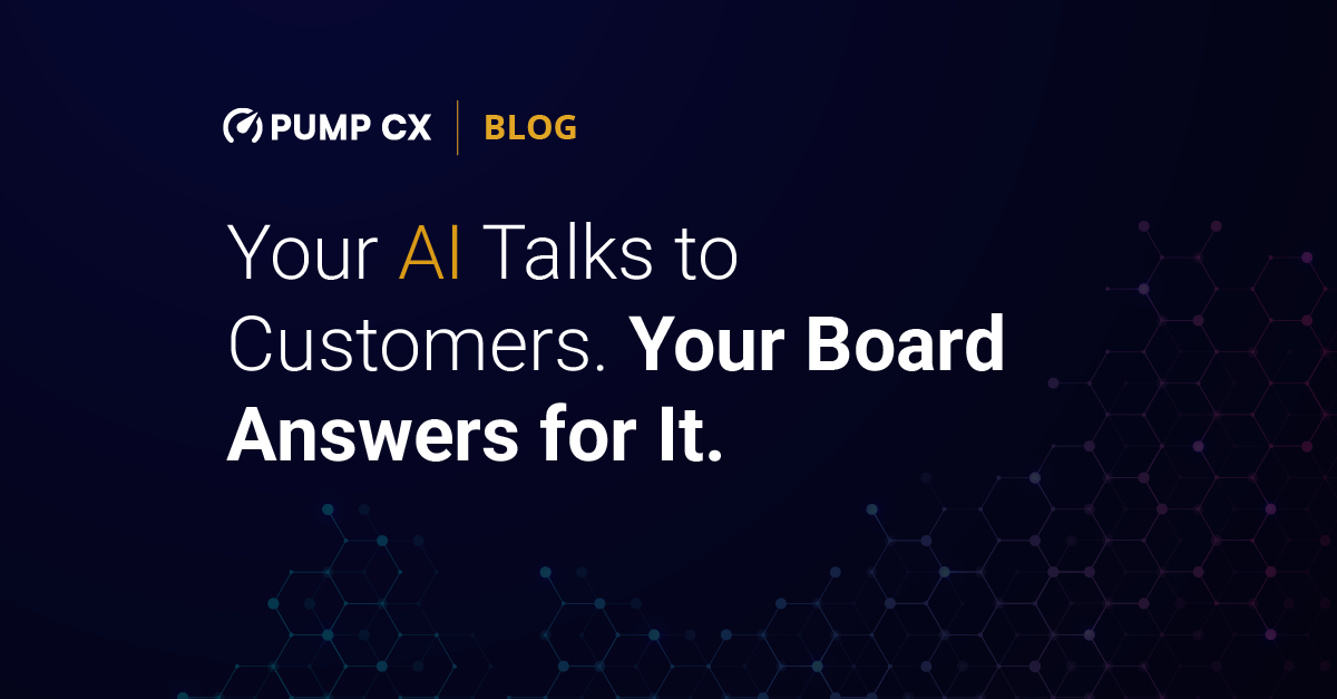 Your AI Talks to Customers. Your Board Answers for It.