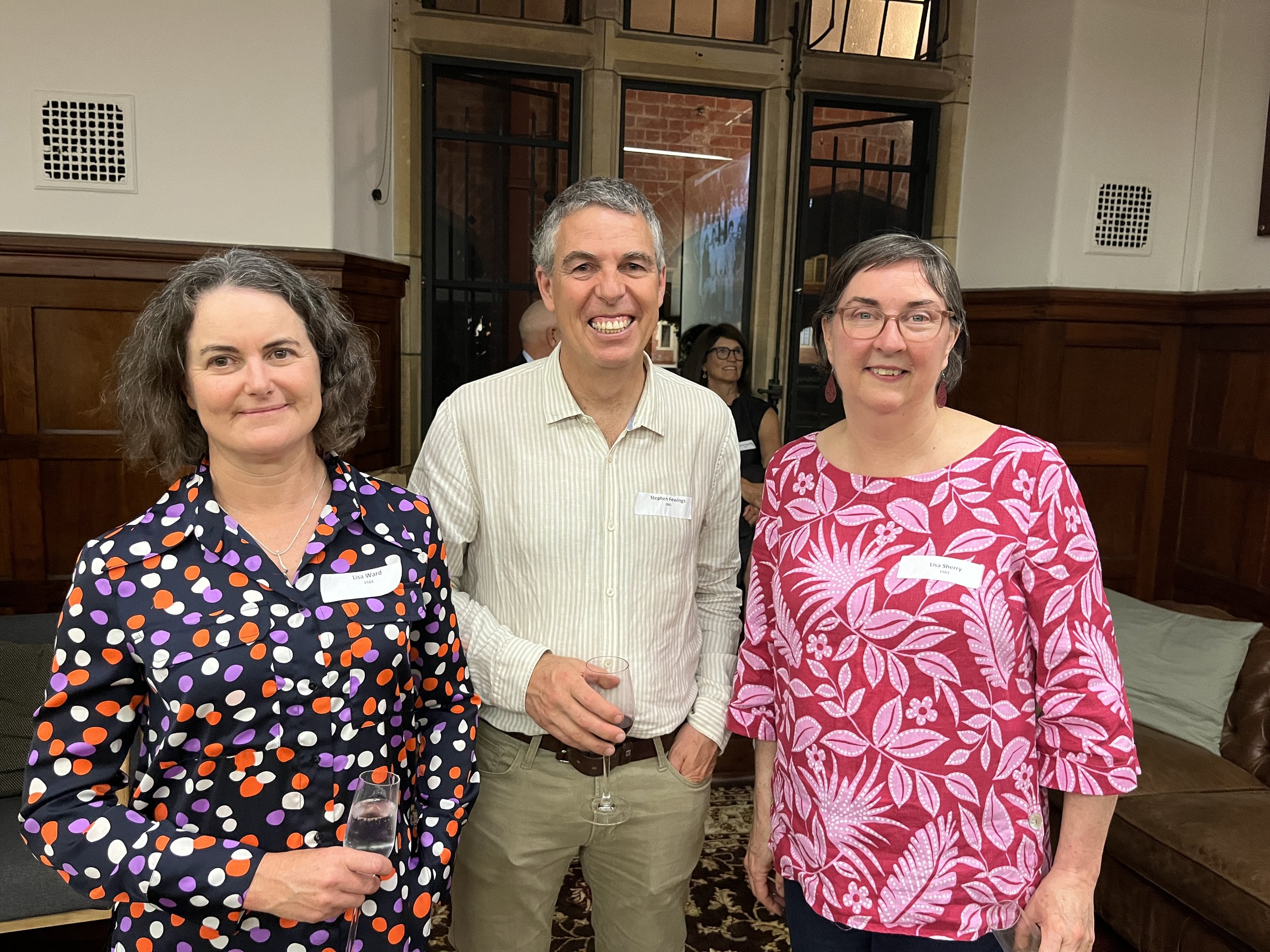  L-R Lisa Ward, Stephen Fewings, Lisa Sherry 