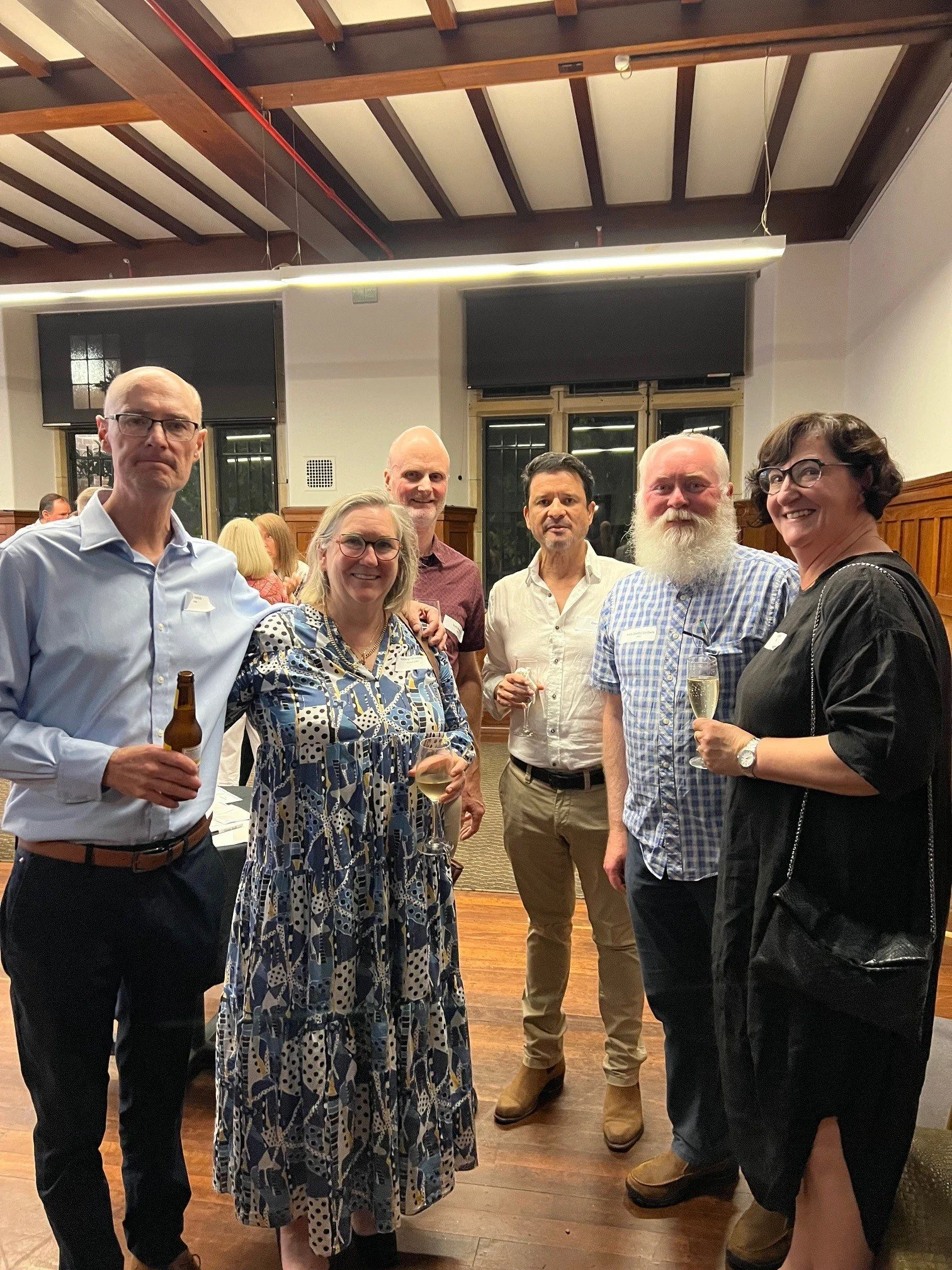  L-R Tony Veitch, Kathryn Wackett (Abbott), Scott Bowman, Dax Calder, Andrew Baldwin, Anthea Mann 