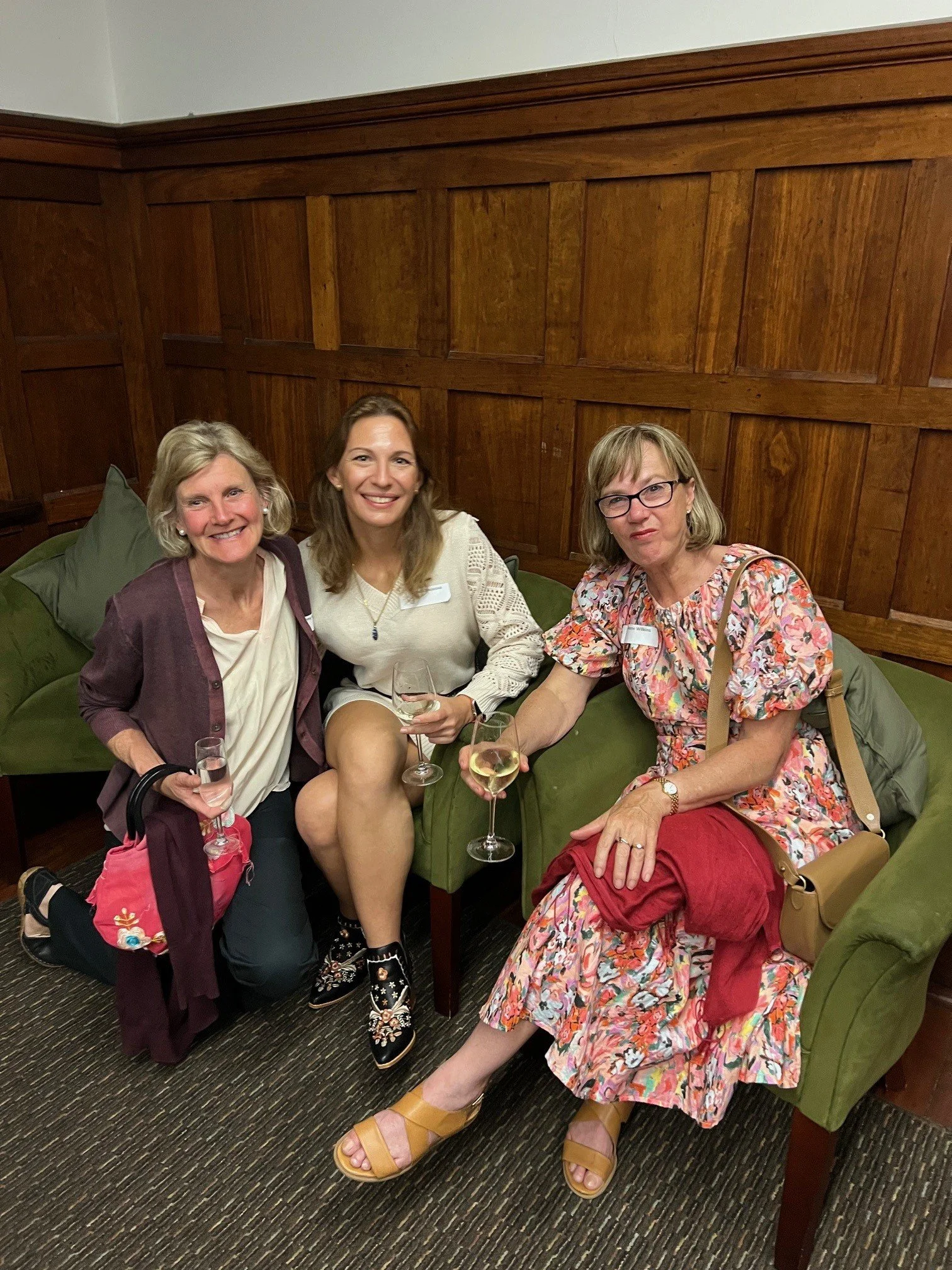  L-R Jenny Warner, Natalja Zavjalova, Anne Wilkins 