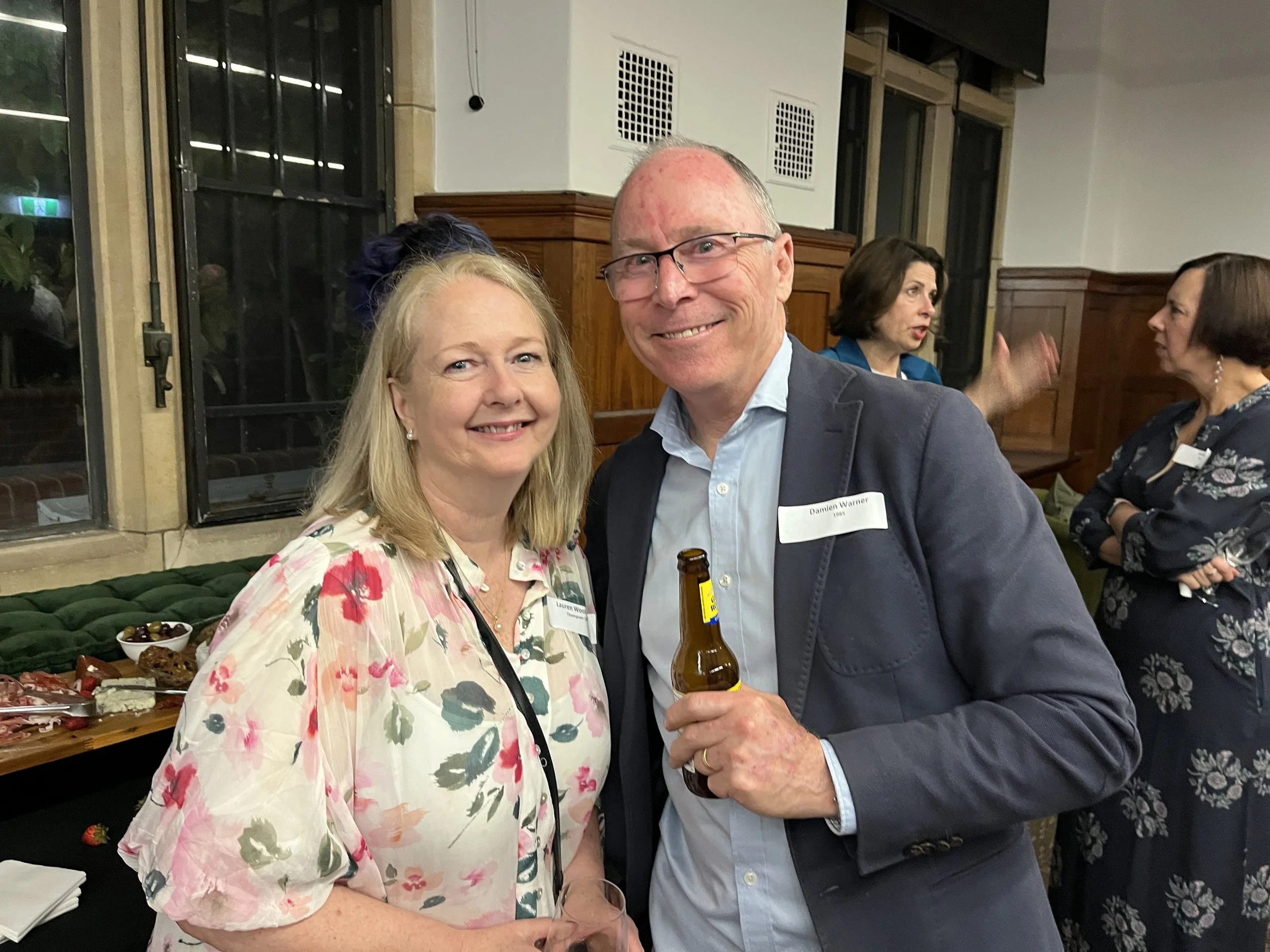  Lauren Wooldridge (Thompson) &amp; Damien Warner 