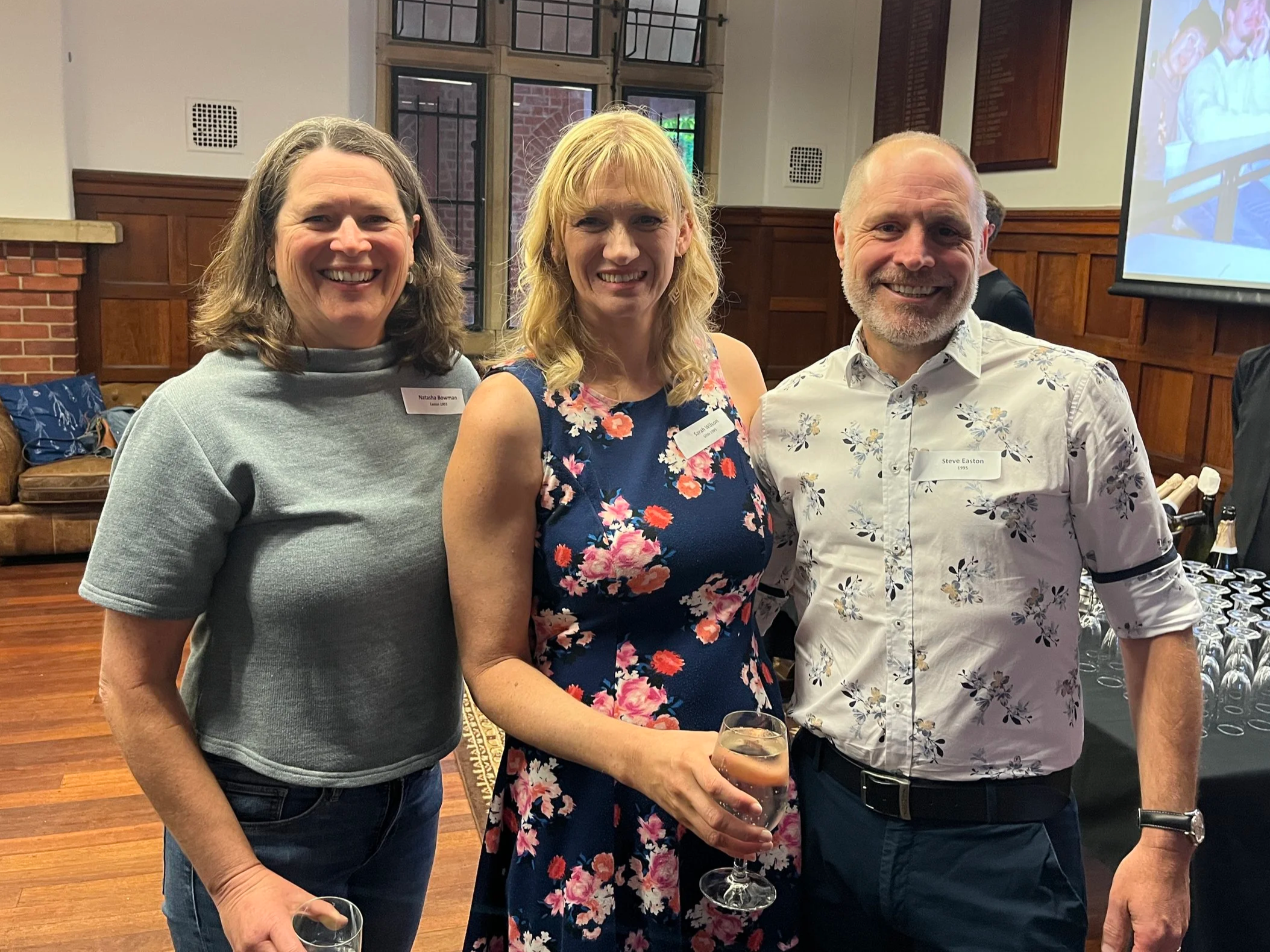  L-R Natasha Bowman (Easton), Sarah Wilson (Little), Steve Easton 