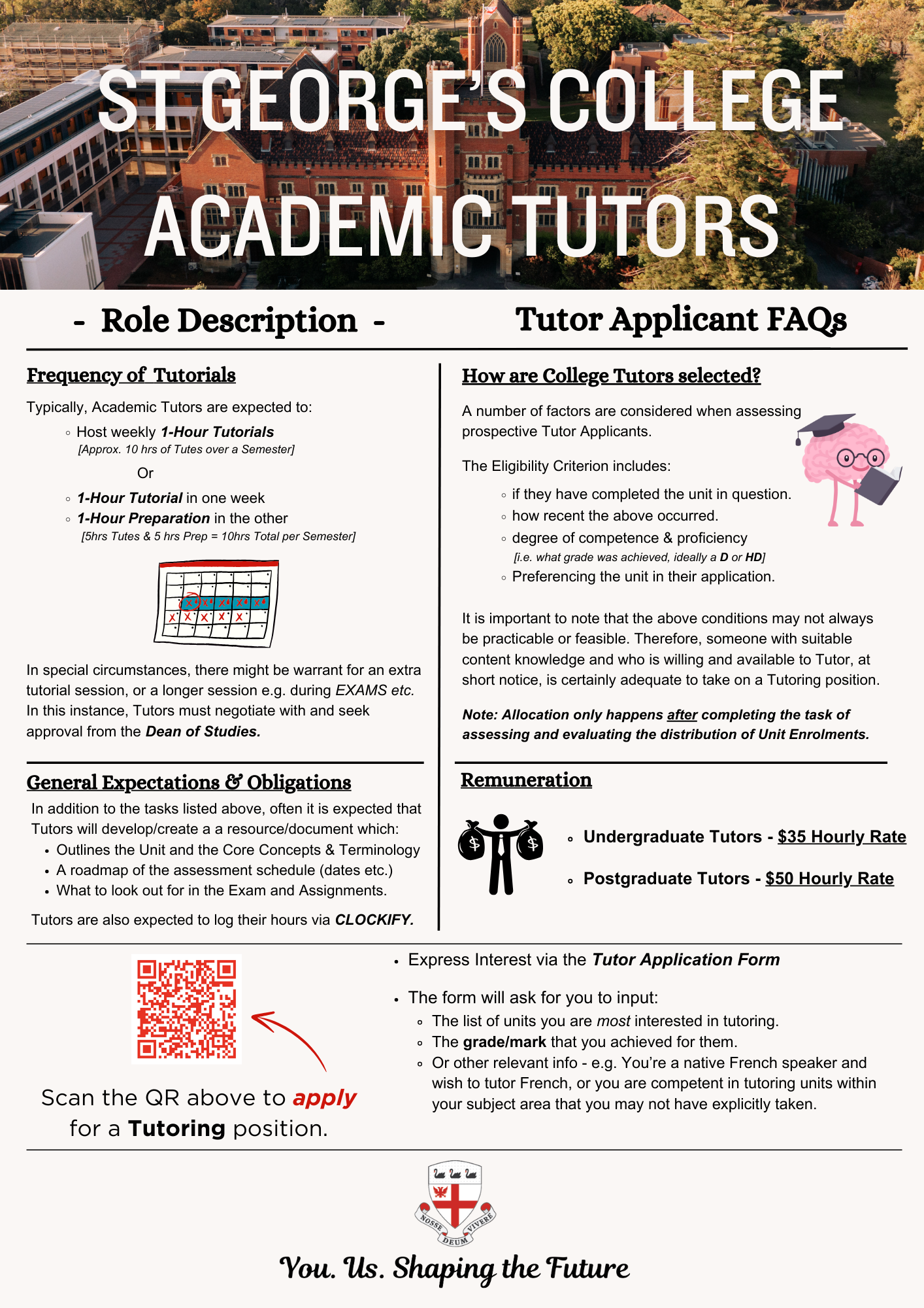Tutorial Program β St Georges College