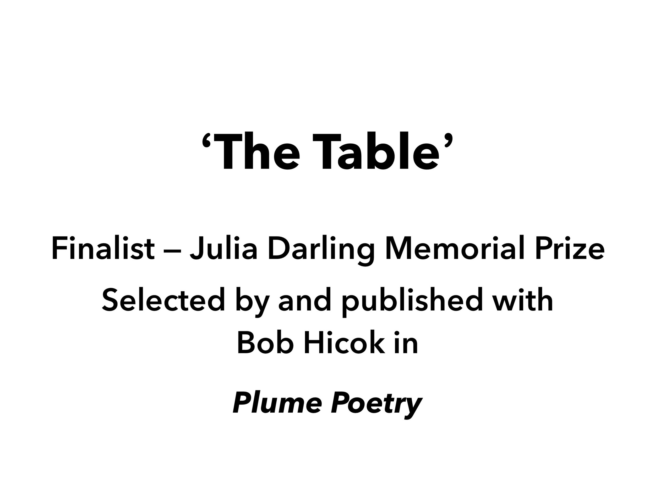 The Table