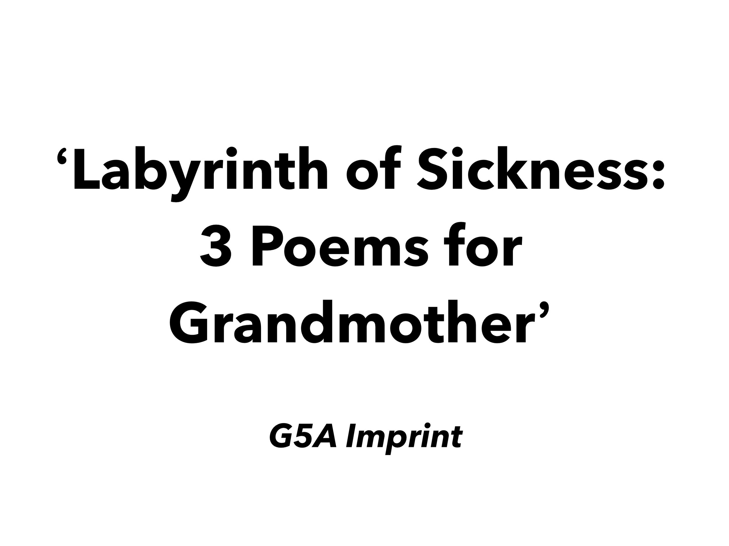 Labyrinth of Sickness