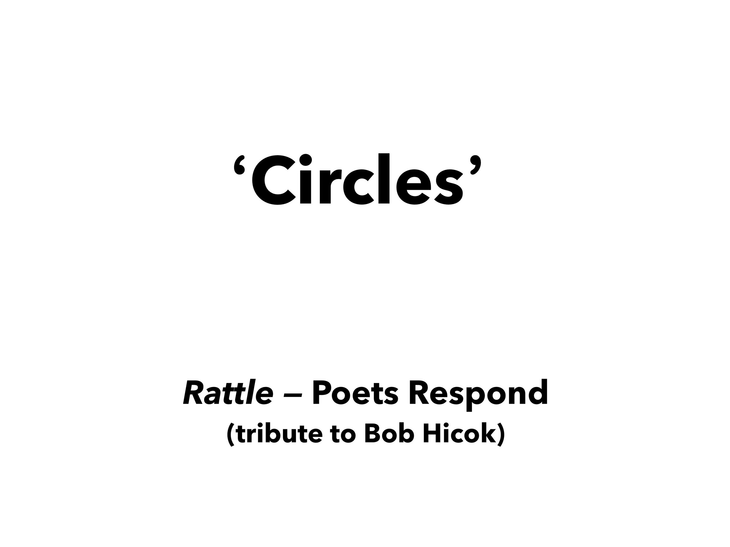 Circles