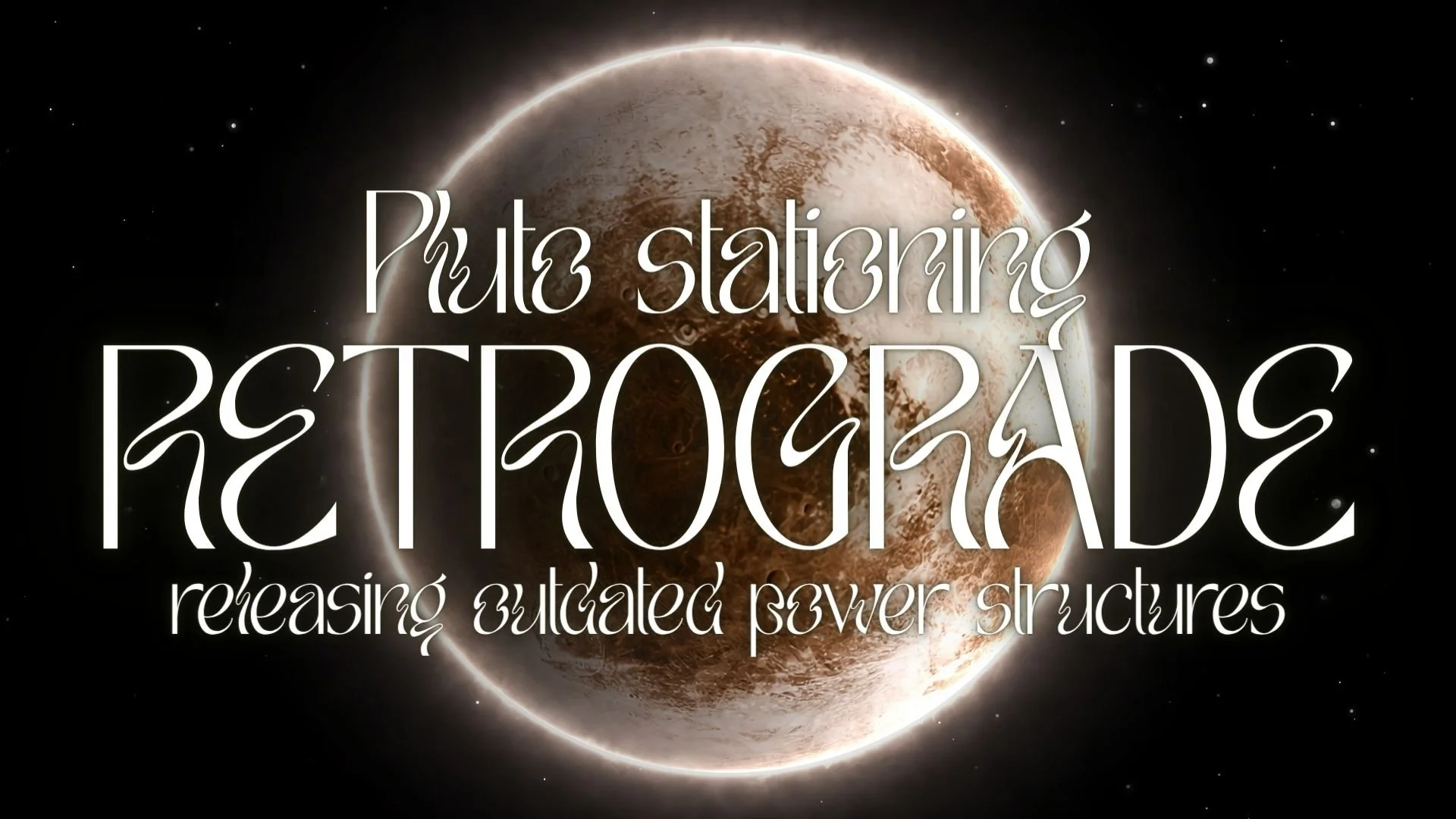 Pluto Retrograde + Waning Moon – Transform Power Dynamics in Your Life