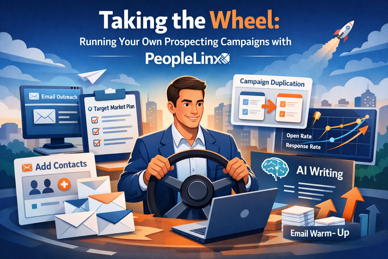 Taking the Wheel: How to Run Your Own Prospecting Campaigns with PeopleLinx