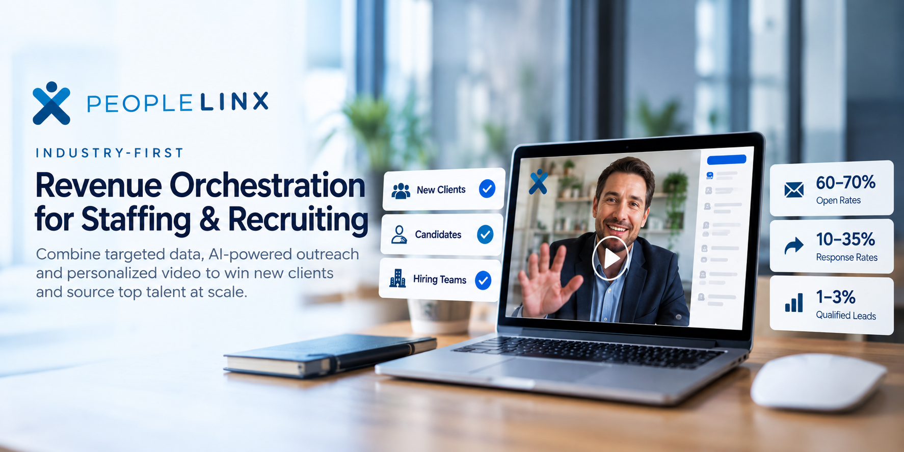 PeopleLinx Introduces Industry-First Revenue Orchestration Solution for Staffing &amp; Recruiting