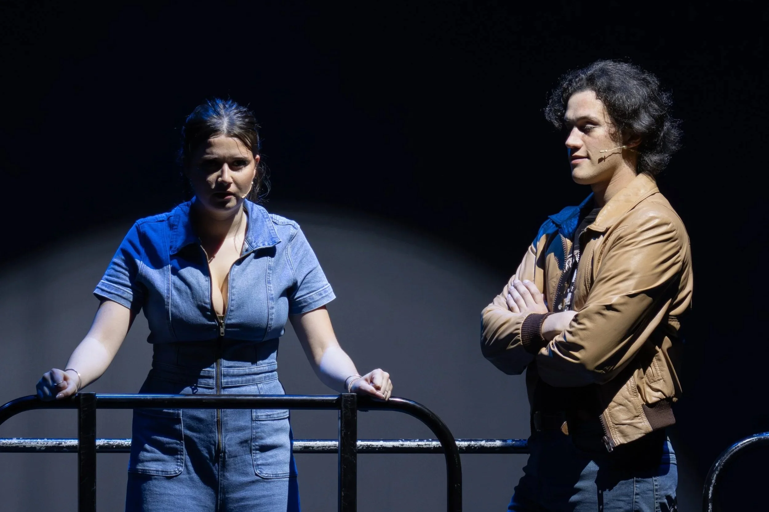 Ava Violet as Chris and Jacob Coxhill as Billy (Understudies)