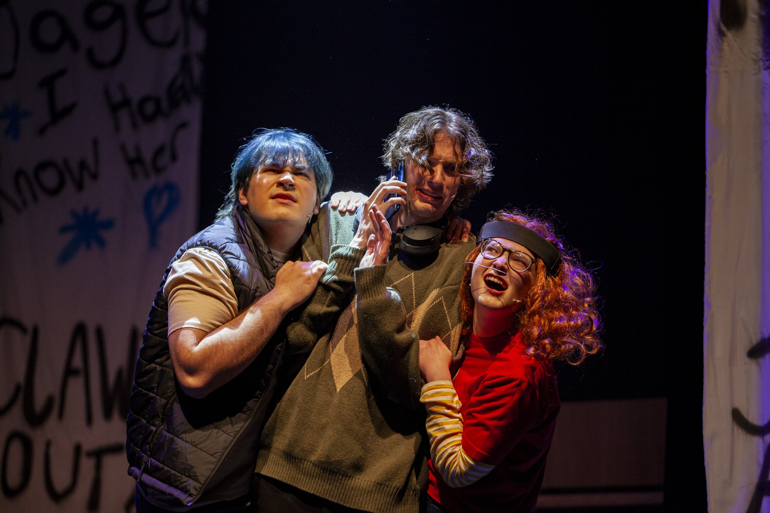 Nico Cousau as Richie, Zach Dylan as Pete and Grace Opie as Ruth
