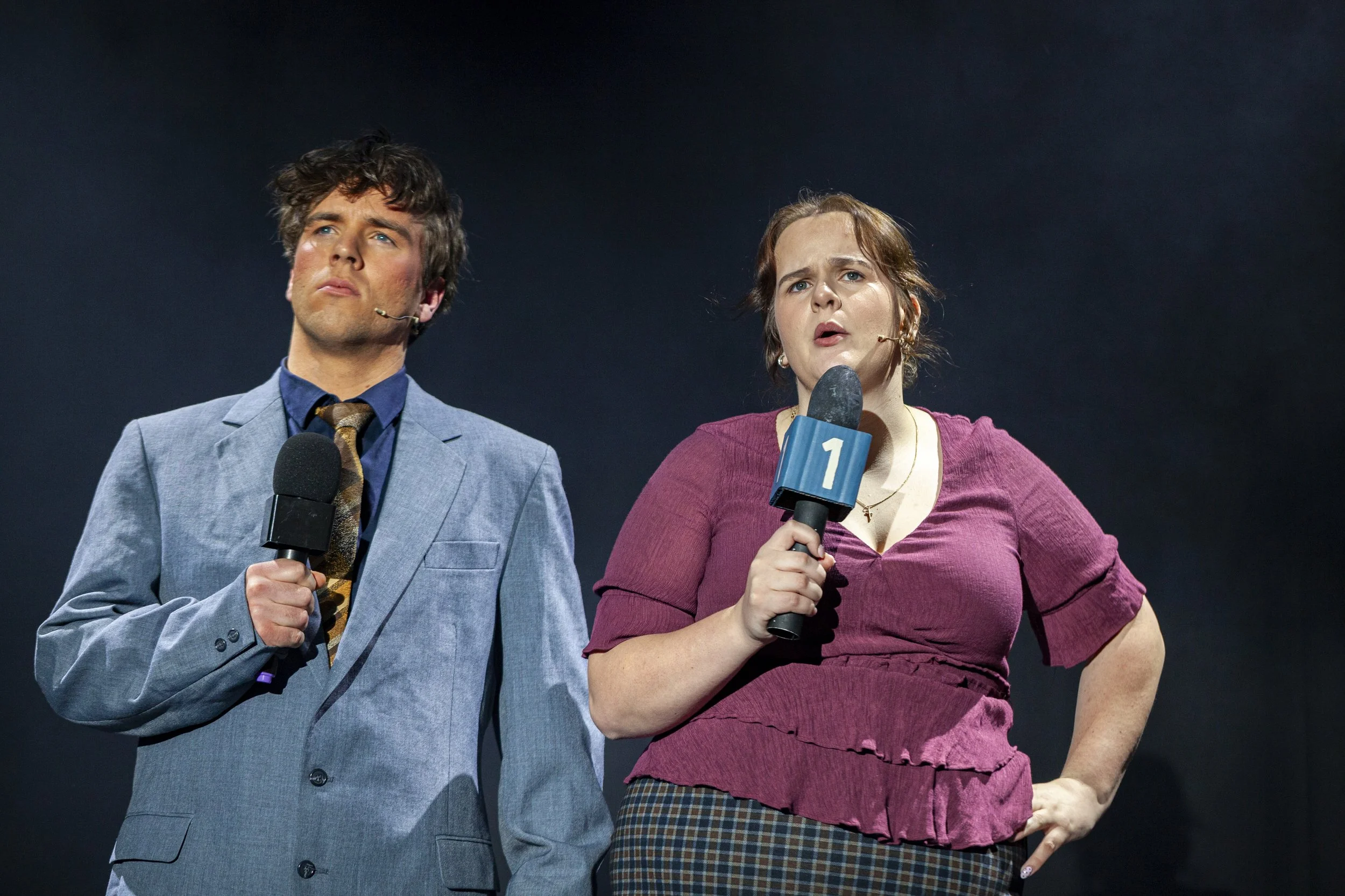 Ashton Kusabs as Dan Reynolds and Kenzie Busch as Donna Daggit (Swing)