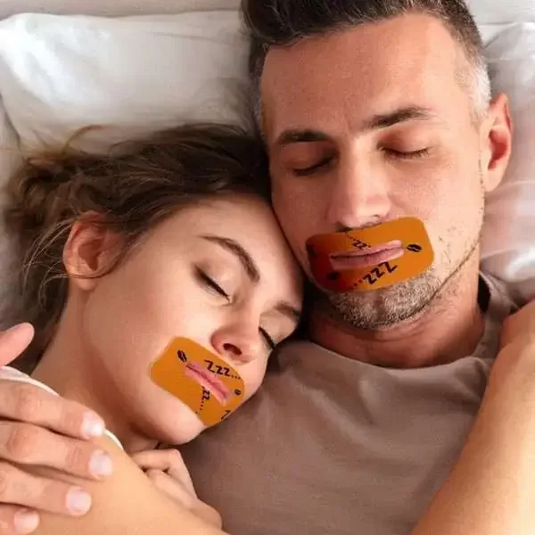 Ronde Myotape slaapstickers voor een betere neusademhaling en diepe slaap
