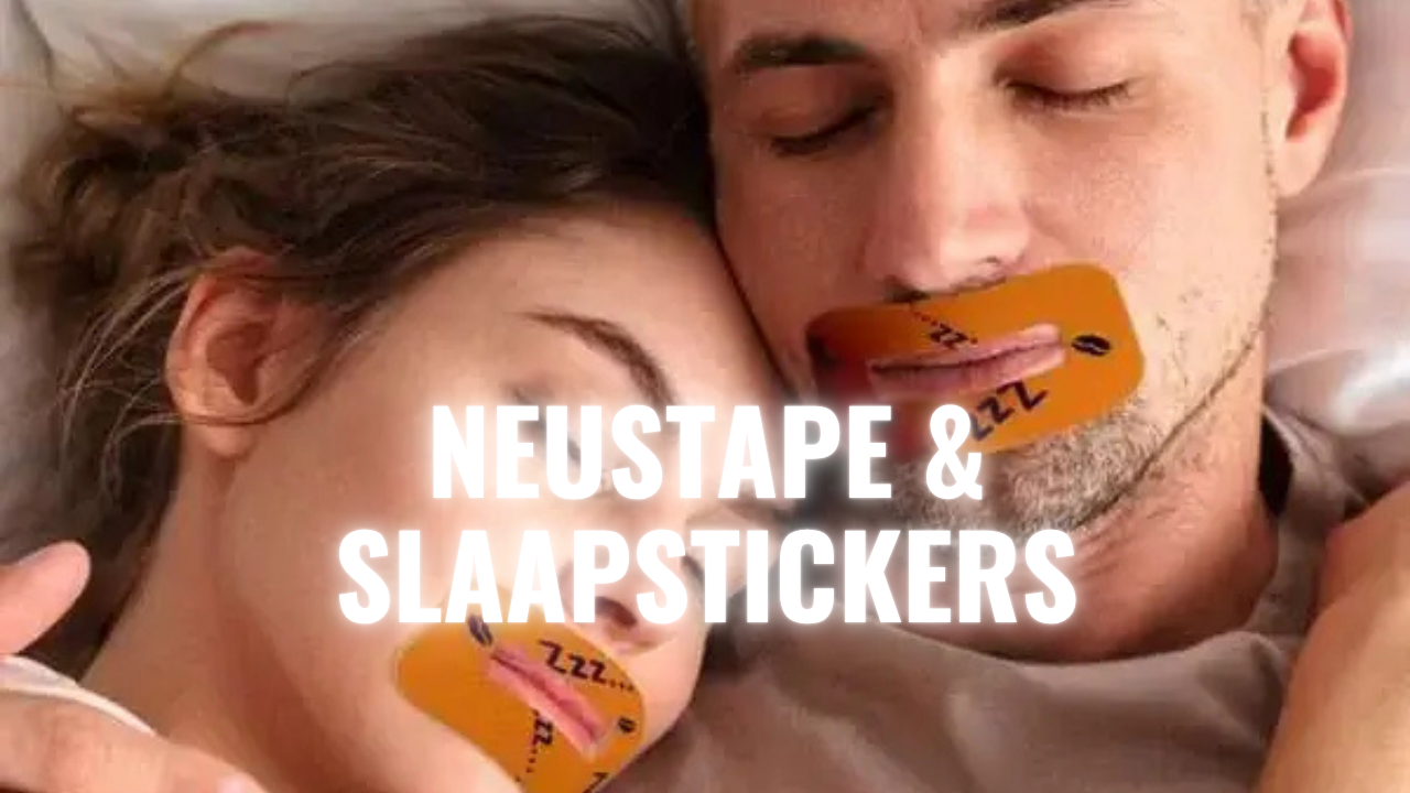Mondademhaling stoppen? Slaaptape en neuspleisters uitgelegd