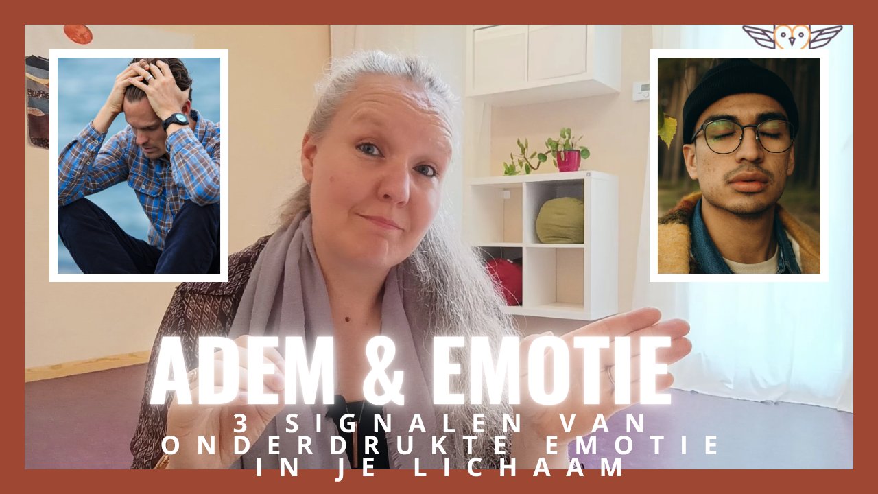Moet je plots huilen tijdens ademwerk of yoga? In deze vlog deelt ademtrainer Mieke hoe onderdrukte emoties zich vastzetten in het lichaam en hoe je met ademwerk weer ruimte en rust creeërt.