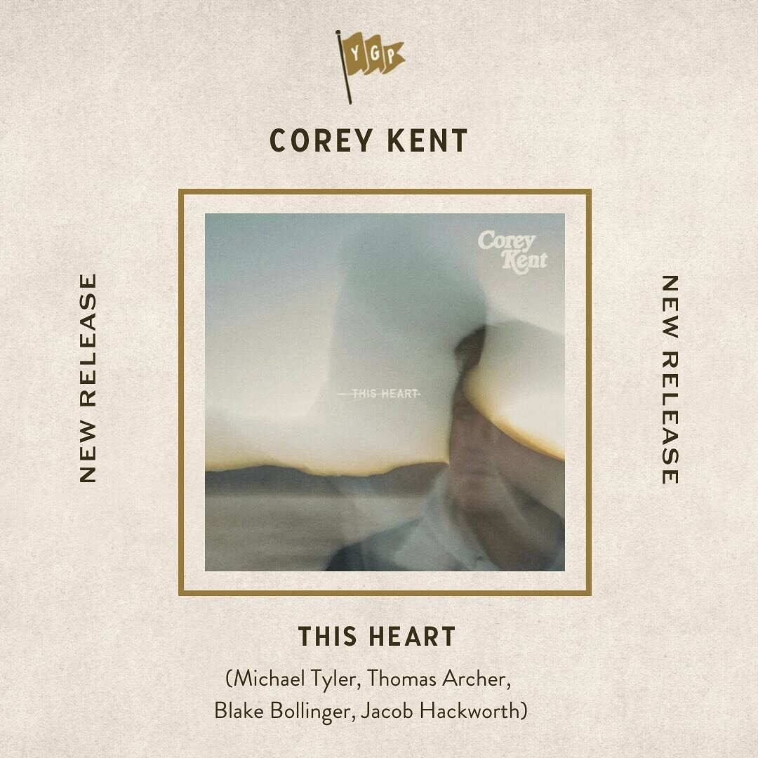 New @coreykent fire is out today! ❤️&zwj;🔥💔🔥

&ldquo;This Heart&rdquo; co-written by YGP/CTM&rsquo;s  @michaeltylermusic + @thomasarcher01, @blakebollinger, &amp; @jacobhackworthmusic_ 

#thisheart #coreykent #newmusic #newmusicfriday
