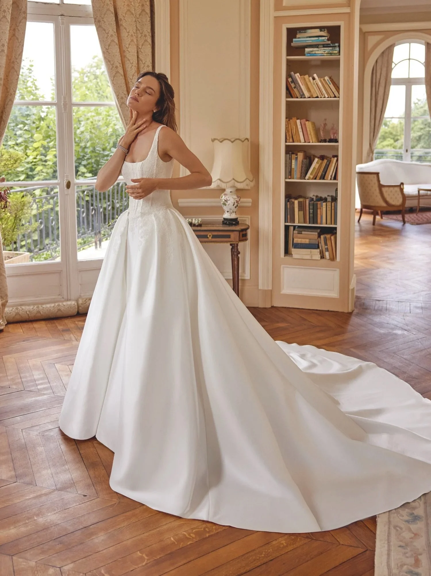 ✨ Marley ✨

BRAND NEW SEASON @justinalexander has arrived - and you&rsquo;re not going to want to miss this one!!

Marley is a Stretch Mikado Fit and Flare Gown with Corded Lace Appliqu&eacute;s on her Bodice. She can be bought as the dress alone, or