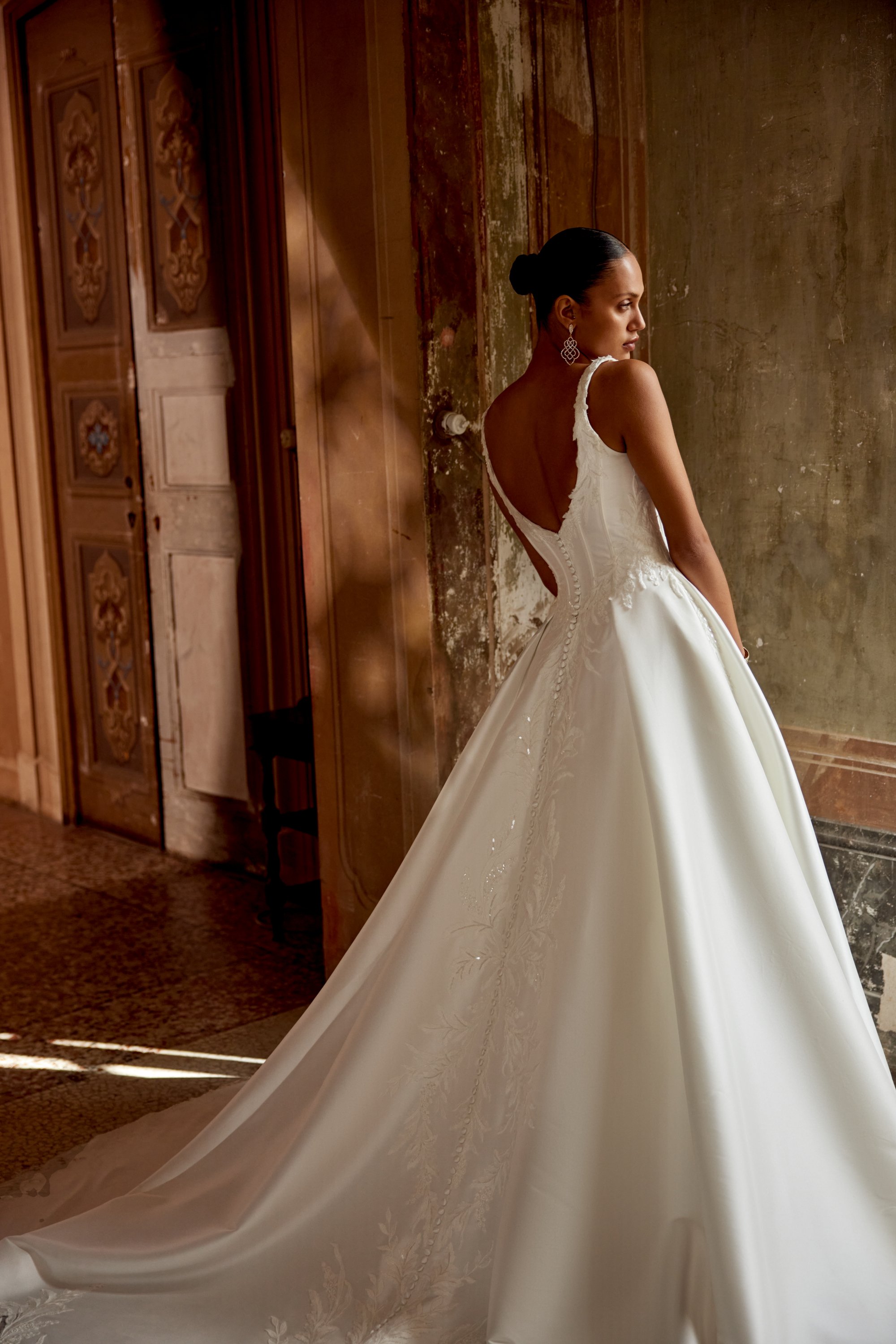 Justin Alexander Keegan Wedding Dress at Betty McCaul Bridal in London