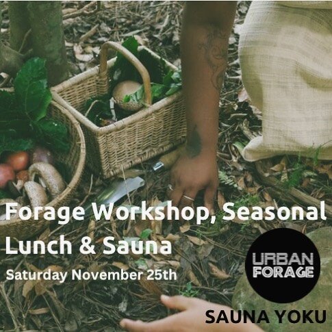 Forage workshop, lunch and sauna! 🌳 🔥 
📍 Cuckfield, West Sussex.

⏰ 11am Saturday 25th November.

Not to be missed!

Limited tickets. 8 SPACES LEFT. 

Come see the best edible Plants, Berries and Fungi in the beautiful Sussex countryside, learn ho