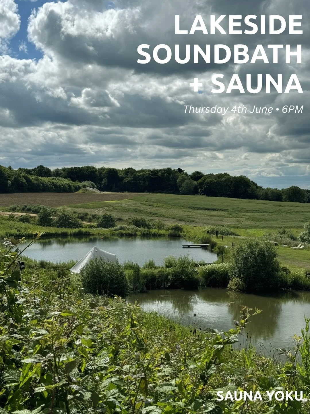Imagine a warm summer&rsquo;s evening. Resting on the earth, surrounded by nature, as immersive sound vibrations drift across the lake, inviting your mind to slow, soften, and settle. Dreamy right?! 💭 

Join @rachel__yoga on Thursday 4th June at 6pm