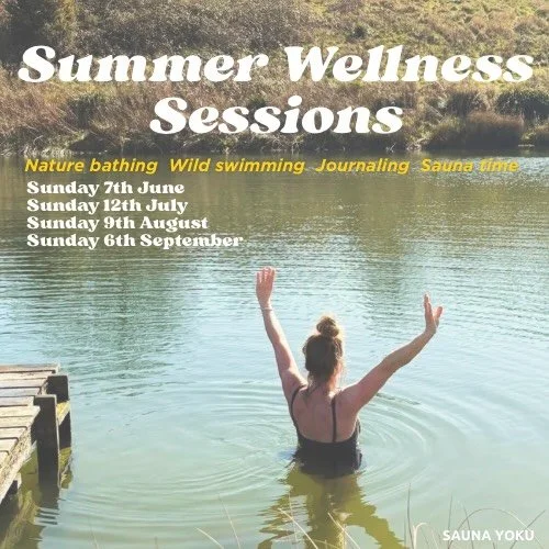 Summer Wellness Sessions with Joanne Wilkinson at SAUNA YOKU 🌿
Cuckfield | 3-hour guided experience

Sun 7th June
Sun 12th July
Sun 9th August
Sun 6th September
⏰ 1:30pm

Step out of the rush and into something slower.

Join us for a 3-hour guided j