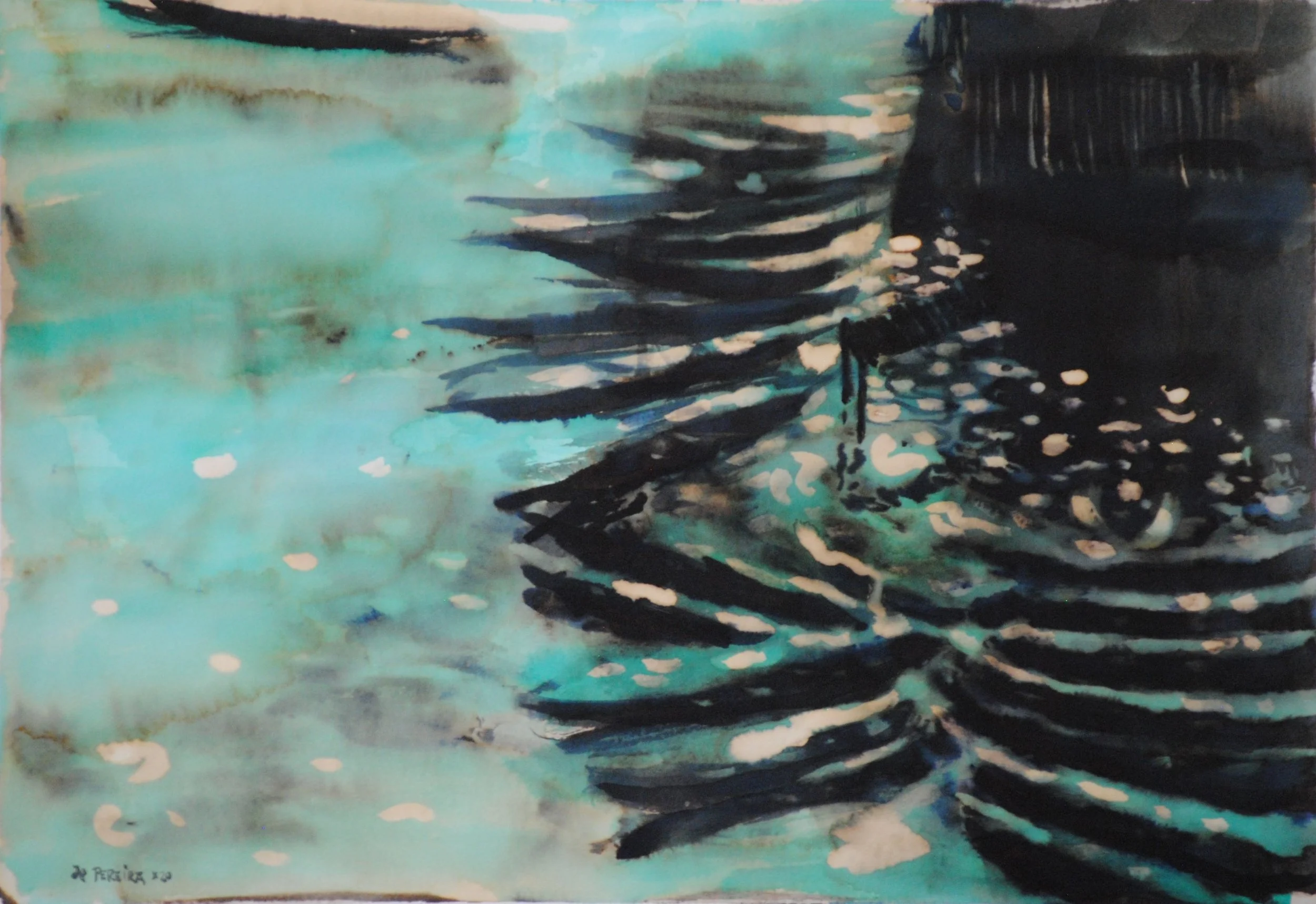 YIN YANG (Tinta - Acuarela - Papel)