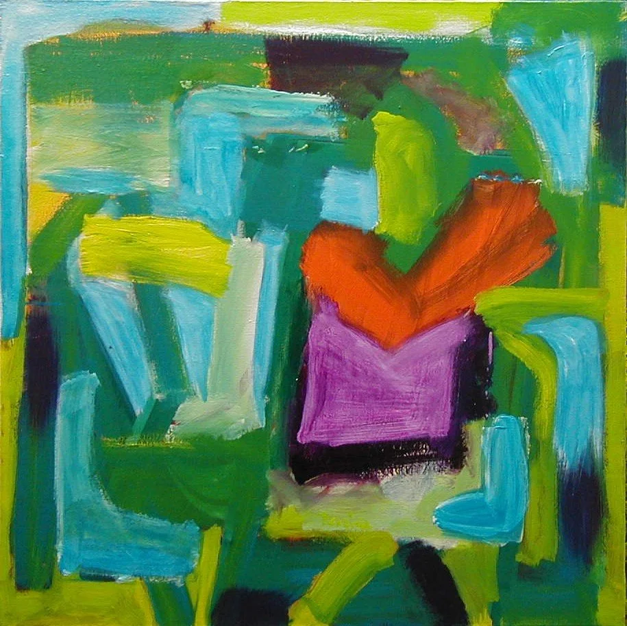 EL JARDÍN (Óleo / Lienzo)