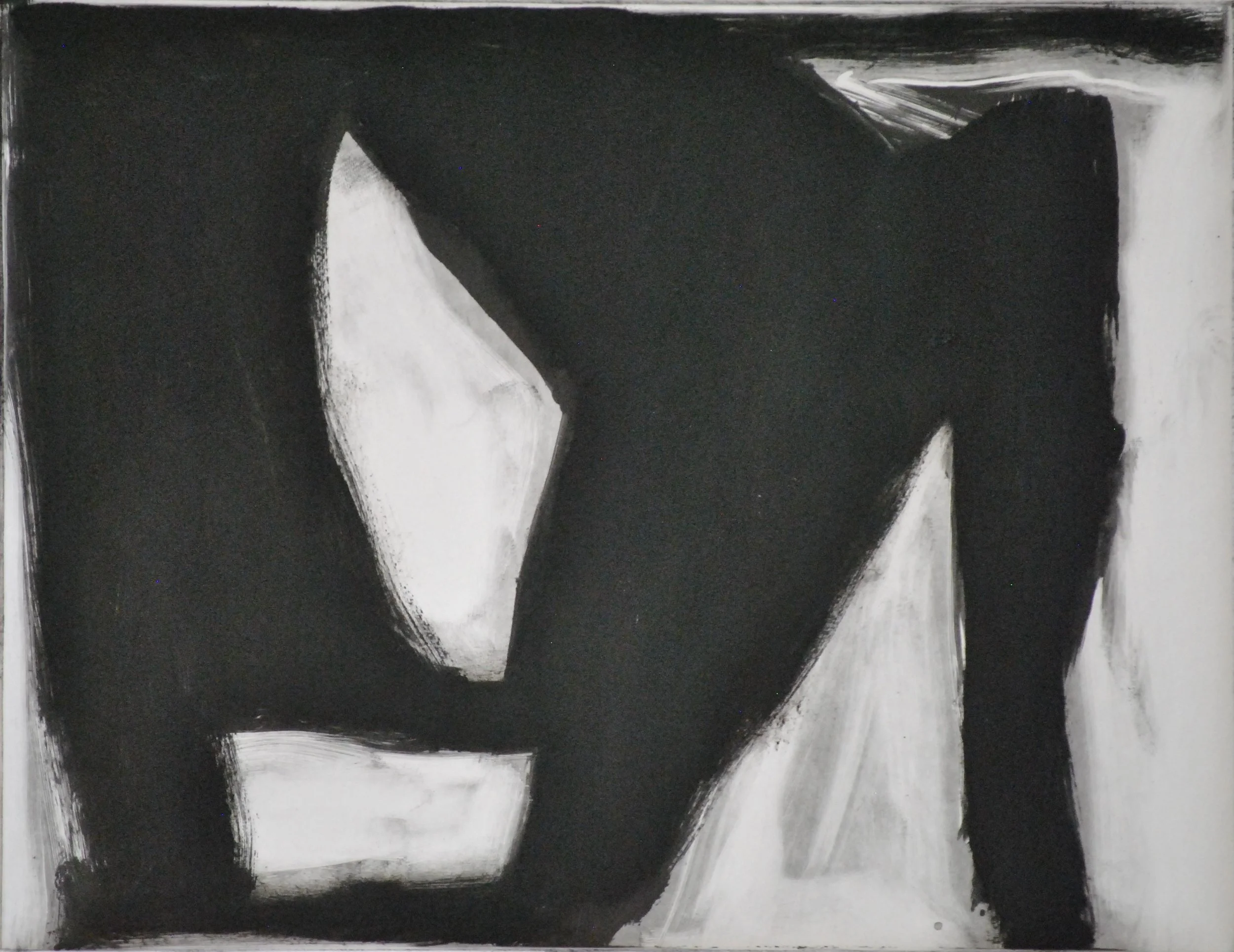 ÁNGEL CAÍDO (Monotipo s/Papel)